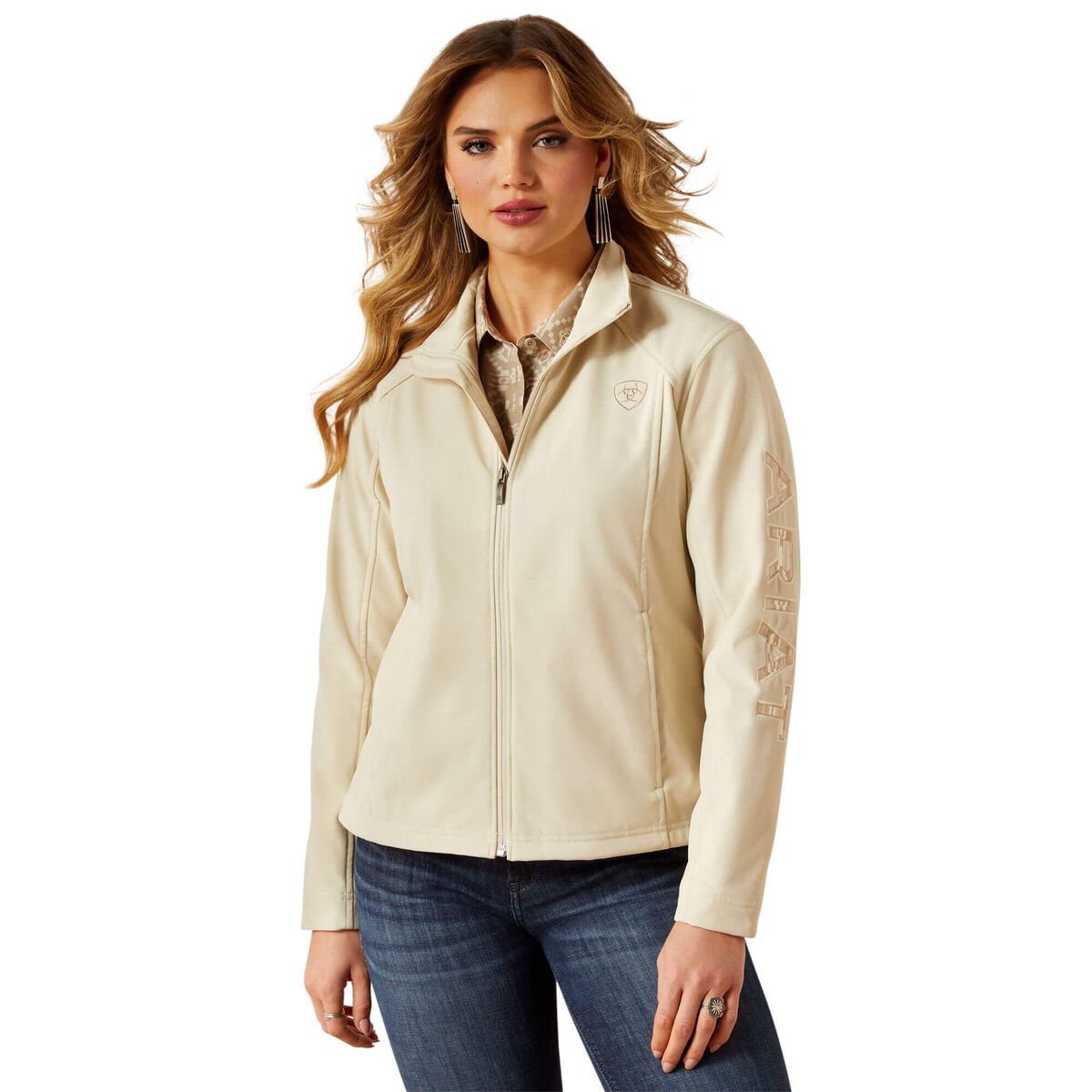 Ariat Logo Softshell Jacket - Black