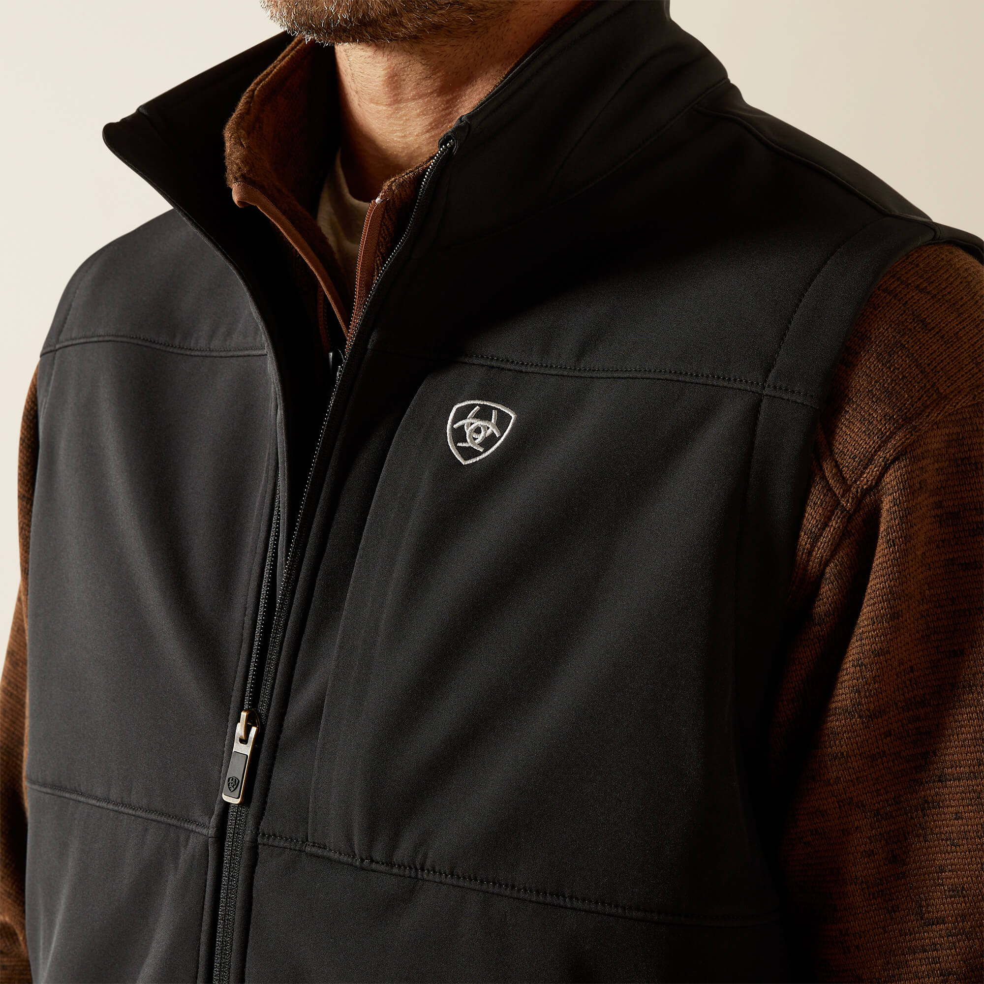 Vernon Softshell Vest 02 - BLACK