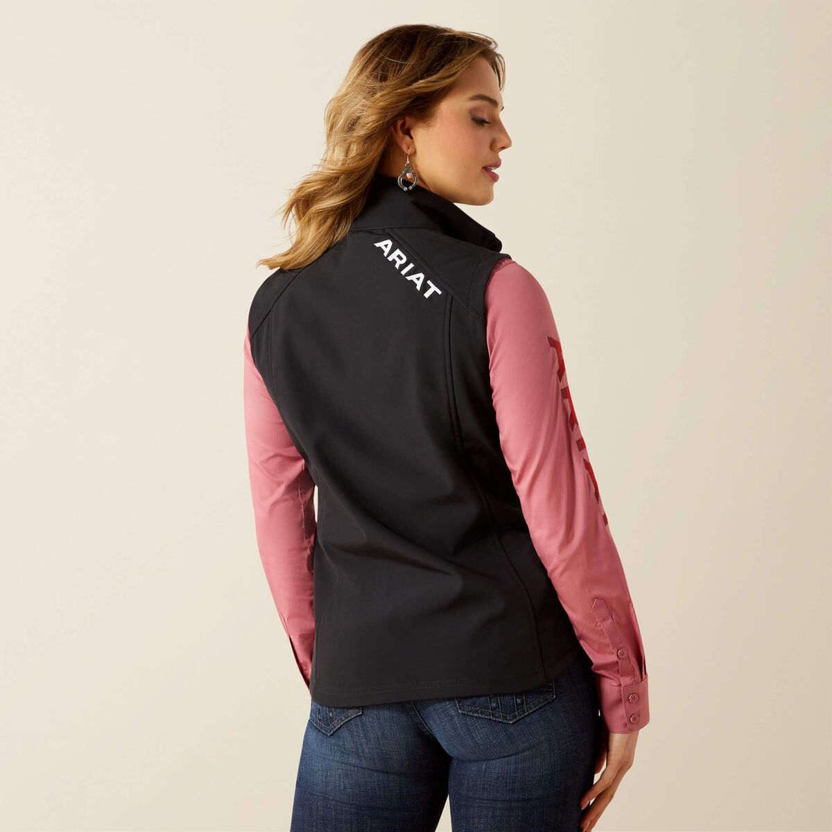 Ariat Logo Softshell Vest - Black