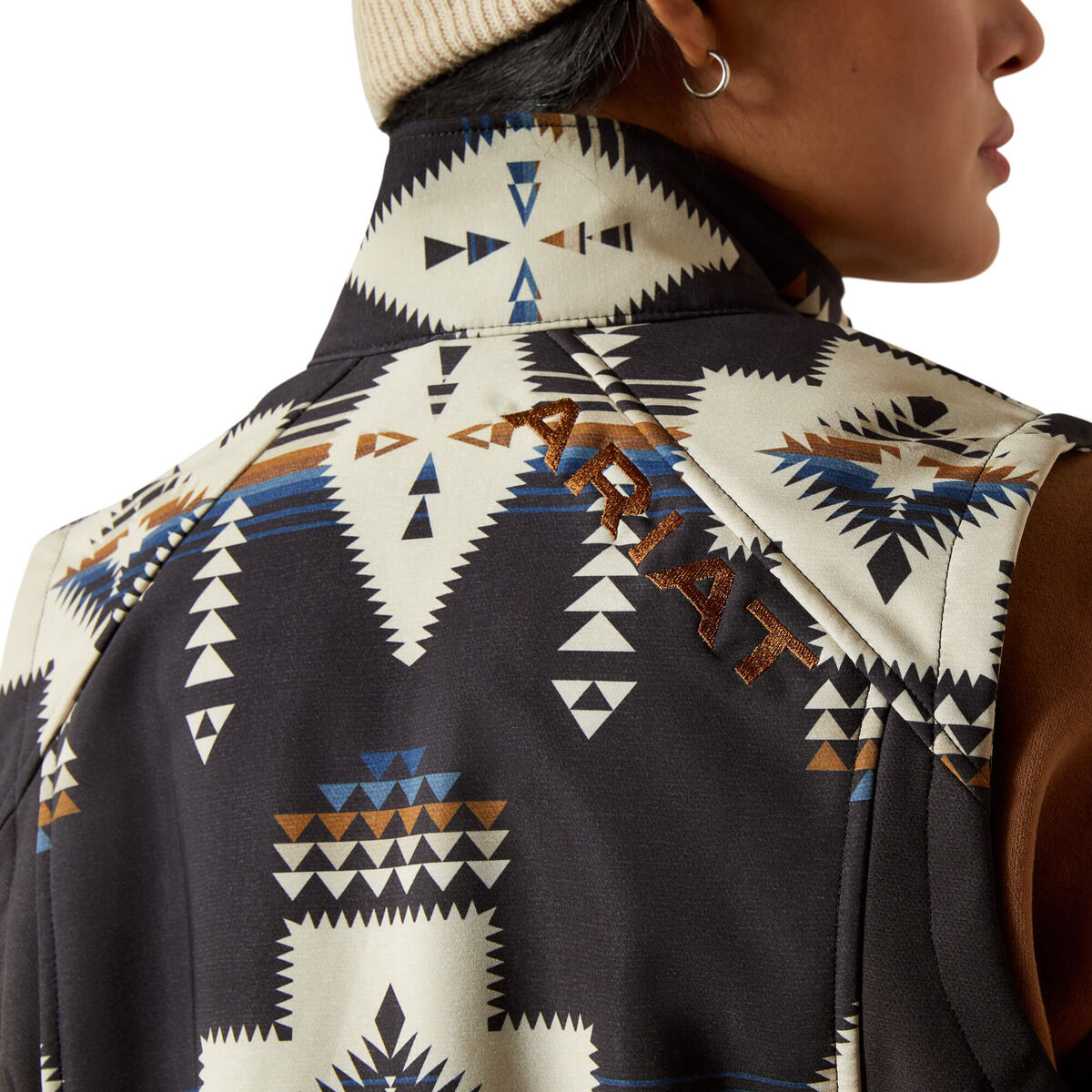 Ariat Logo Softshell Print Vest - Faded