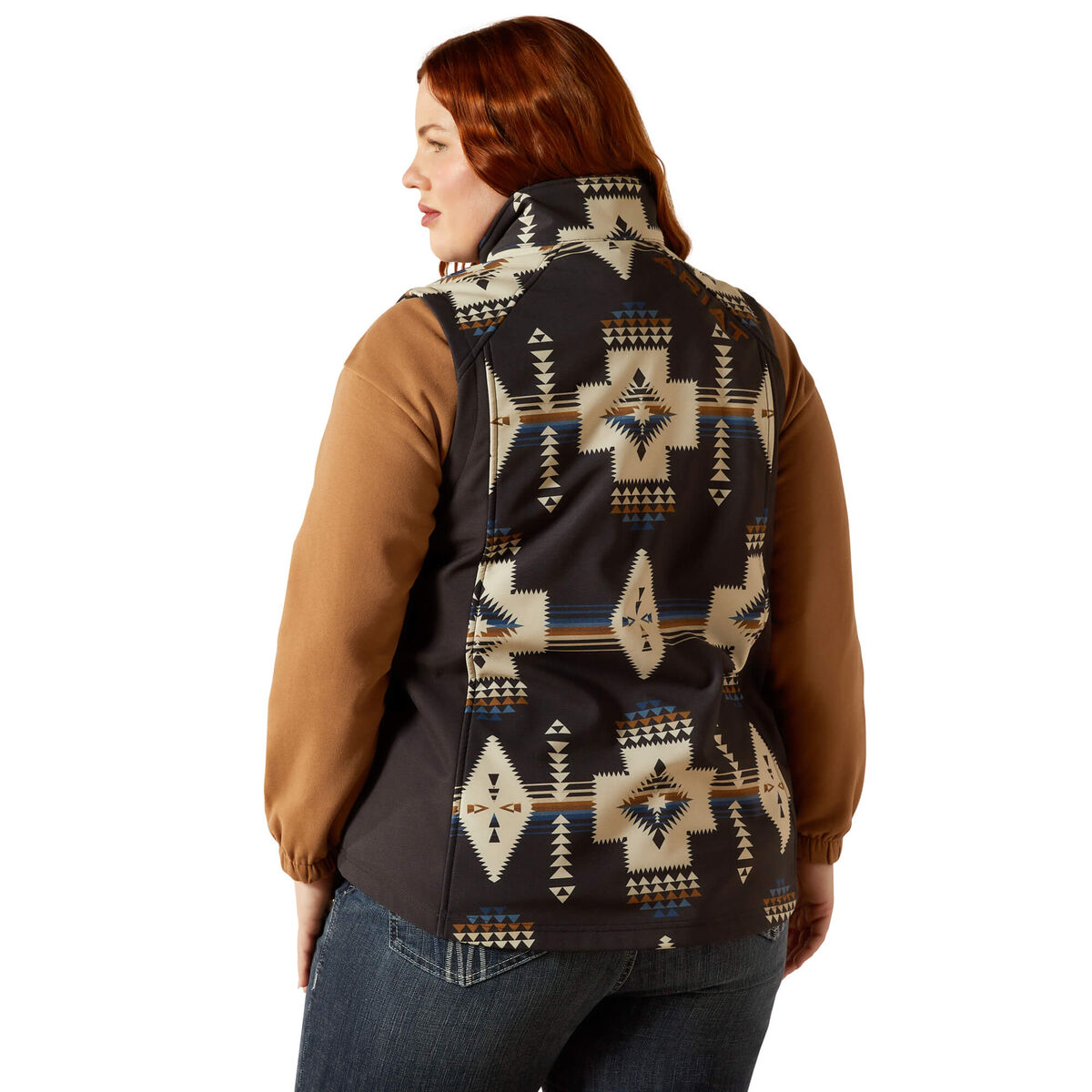 Ariat Logo Softshell Print Vest - Faded