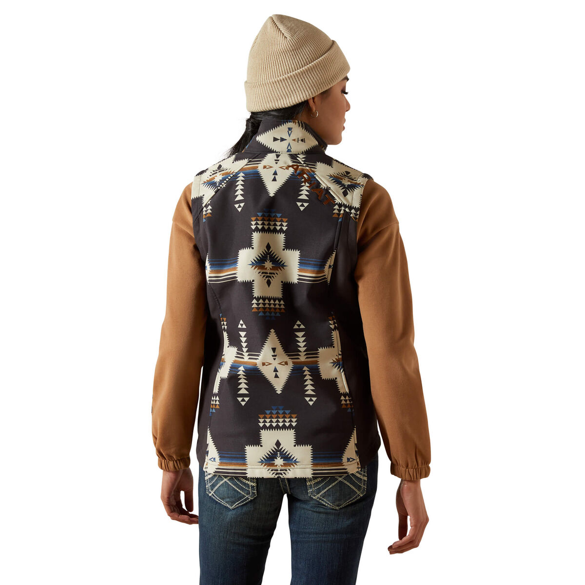 Ariat Logo Softshell Print Vest - Faded