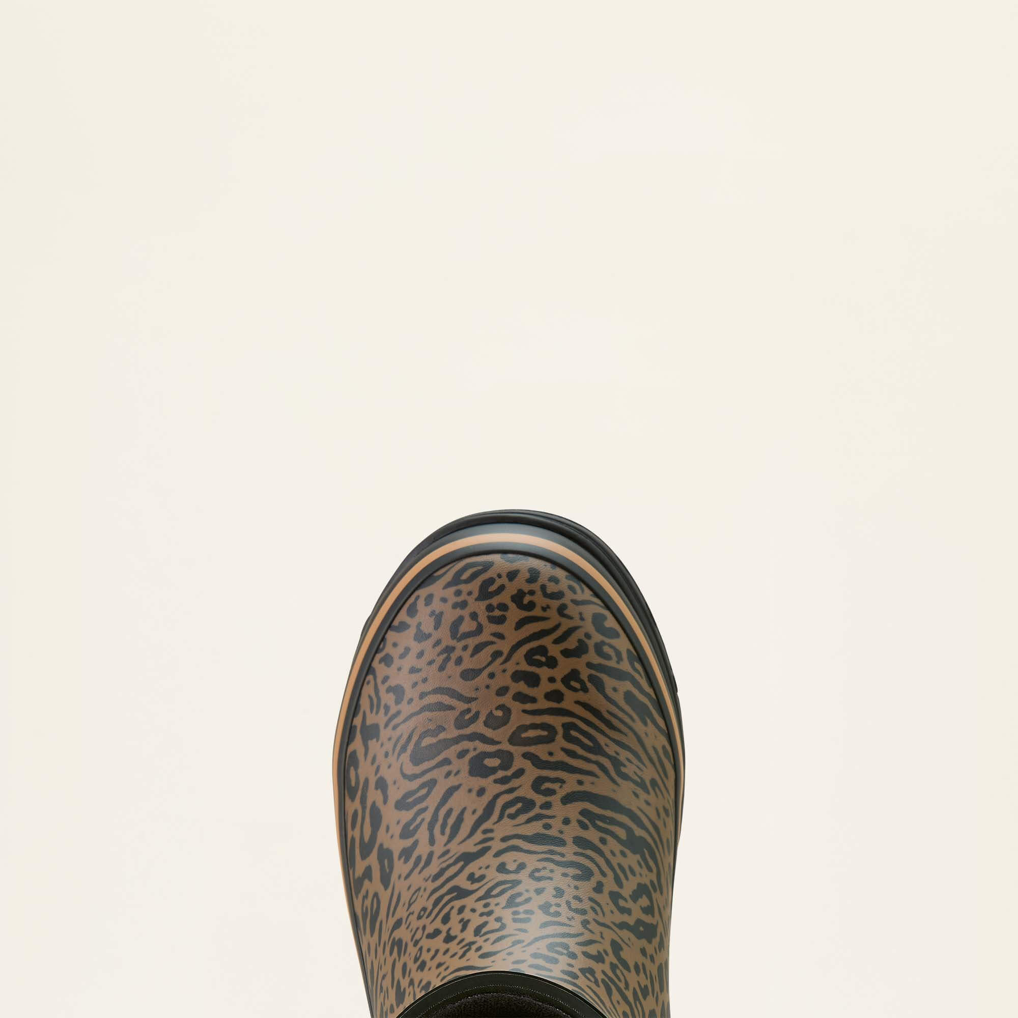 Kelmarsh Mid Rubber Boot Toe - OCELOT PRINT