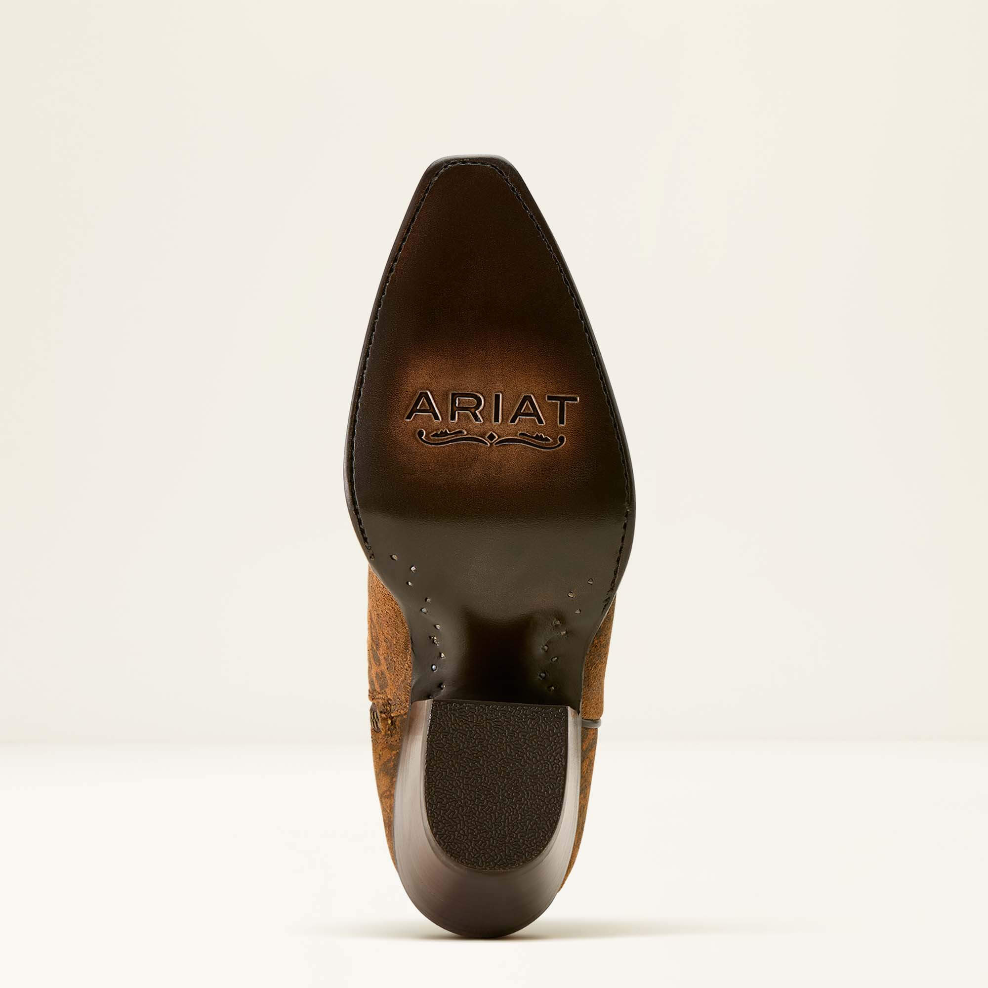 Casanova X Toe Western Boot Sole - DISTRESSED LEOPARD