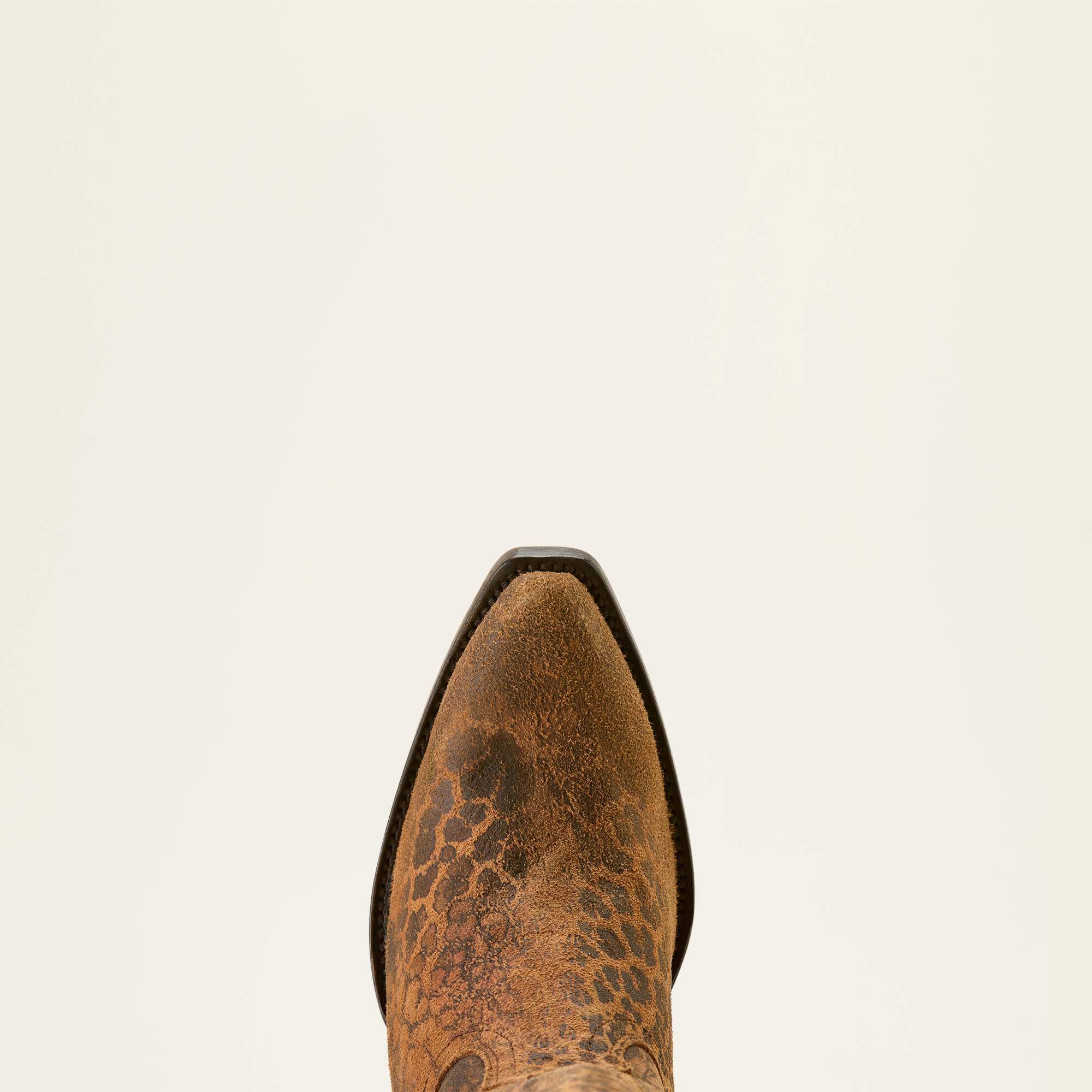 Casanova X Toe Western Boot Toe - DISTRESSED LEOPARD