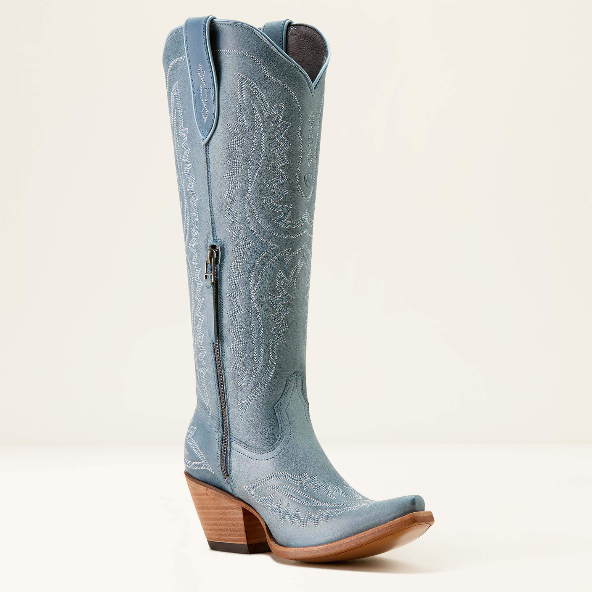 Casanova X Toe Western Boot Medial - VINTAGE DENIM