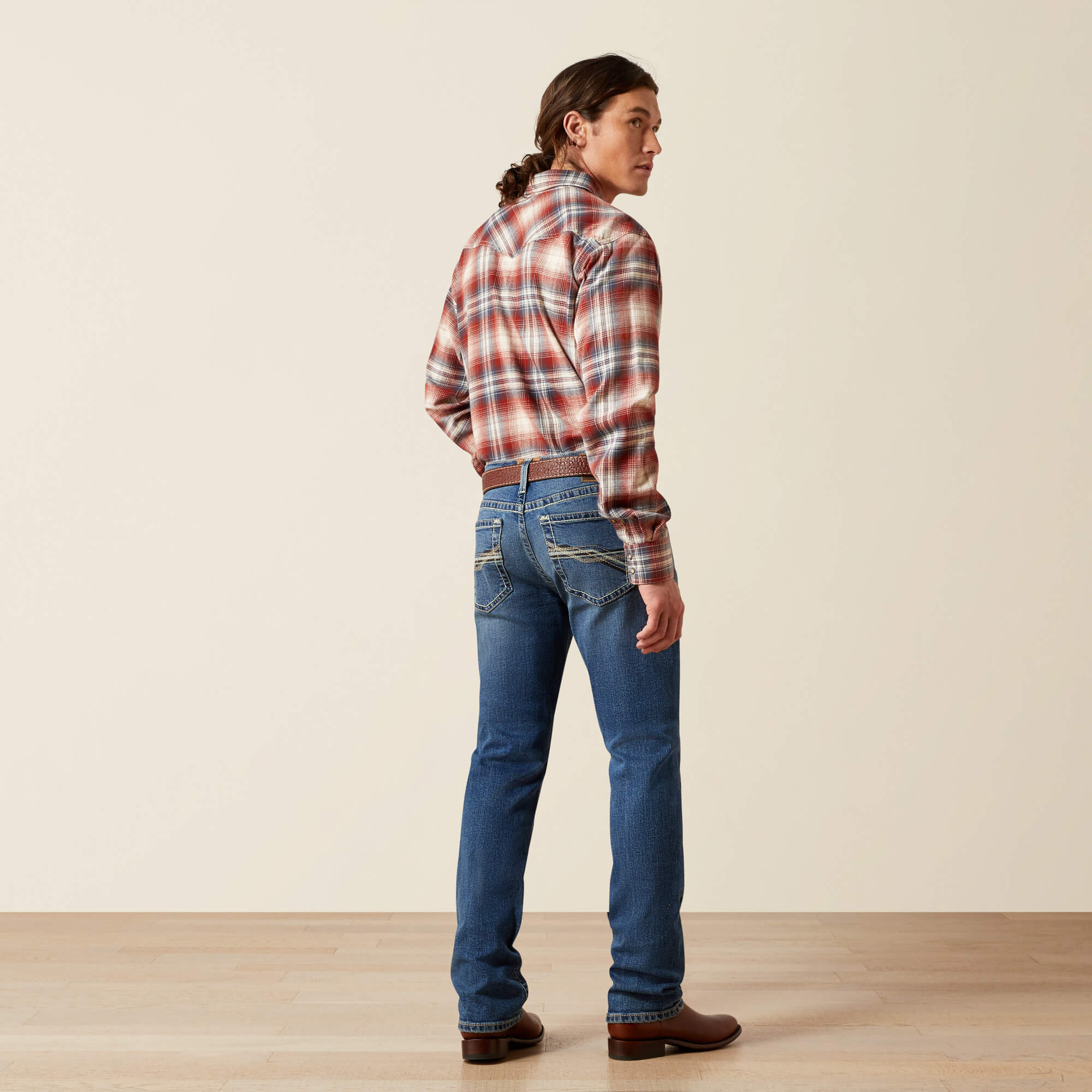 M8 Modern Dean Straight Leg Jean Back - ZANE