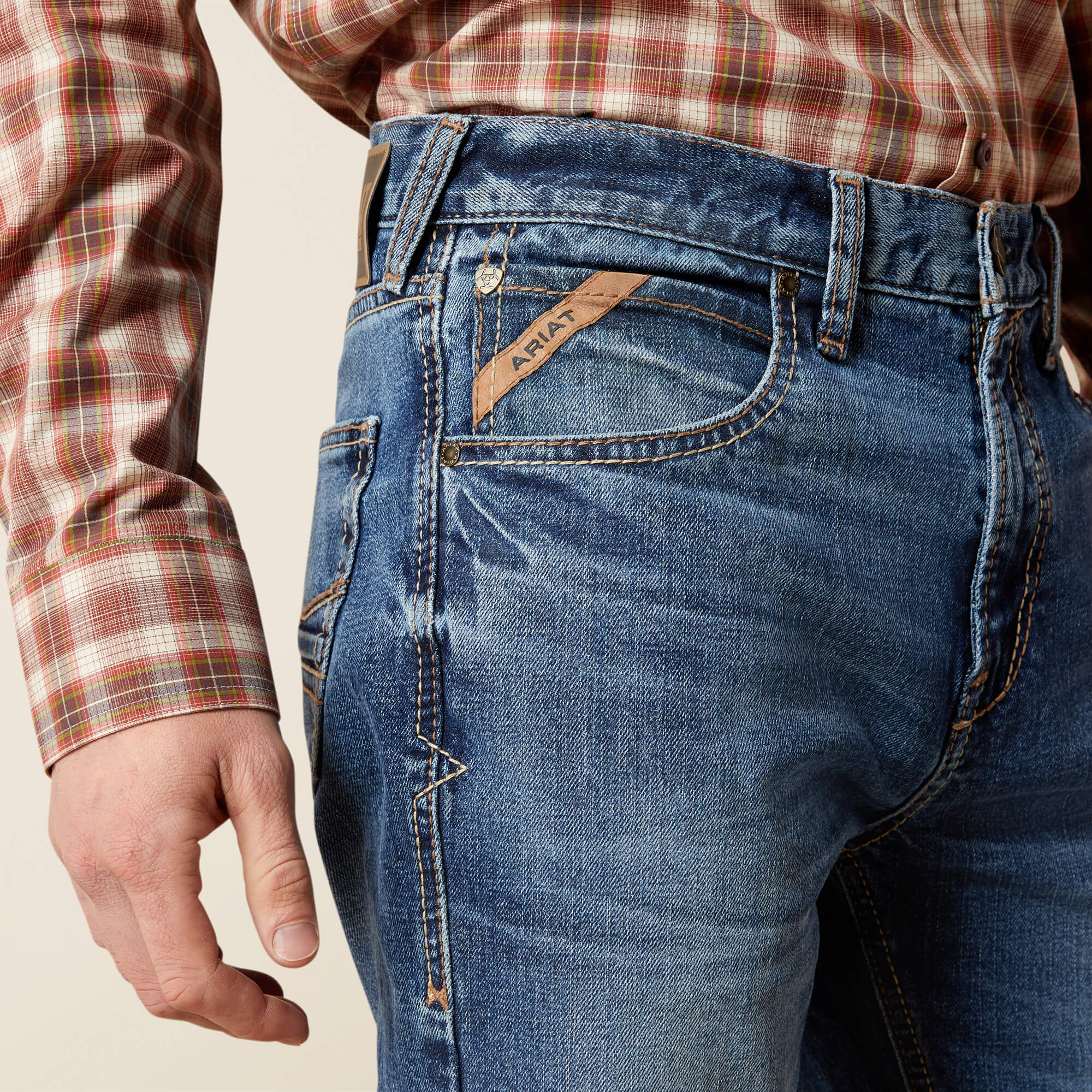 M7 Slim Rebel Classic Rise Straight Leg Jeans 01 - LIVERMORE