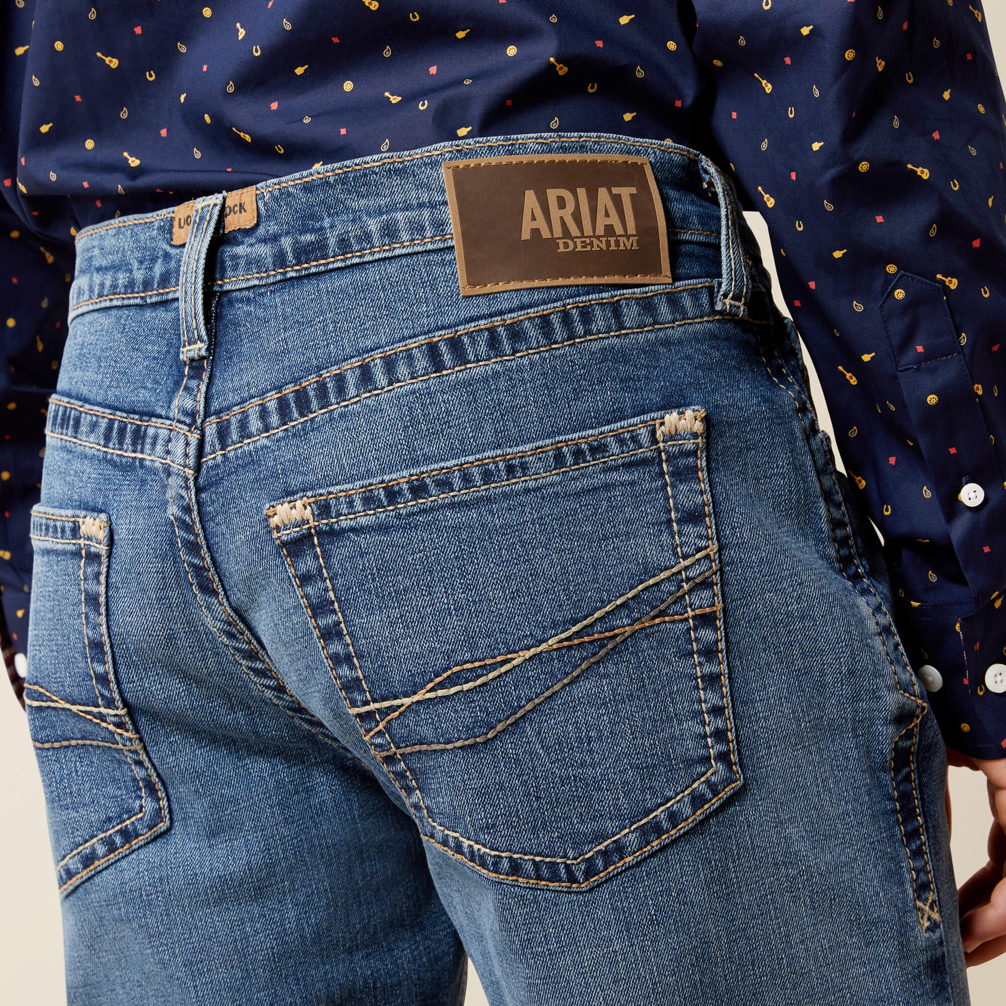 M5 Straight Calico Straight Leg Jean 02 - CARLOS
