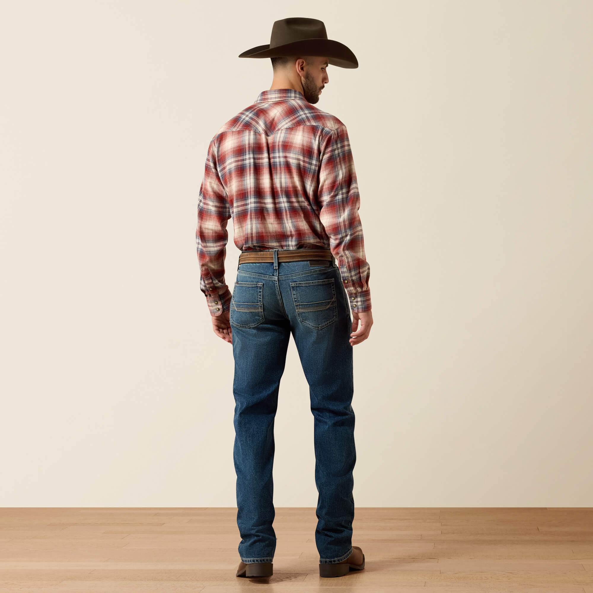 M4 Relaxed Acclimatize Dayne Boot Cut Jean Back - SILAS