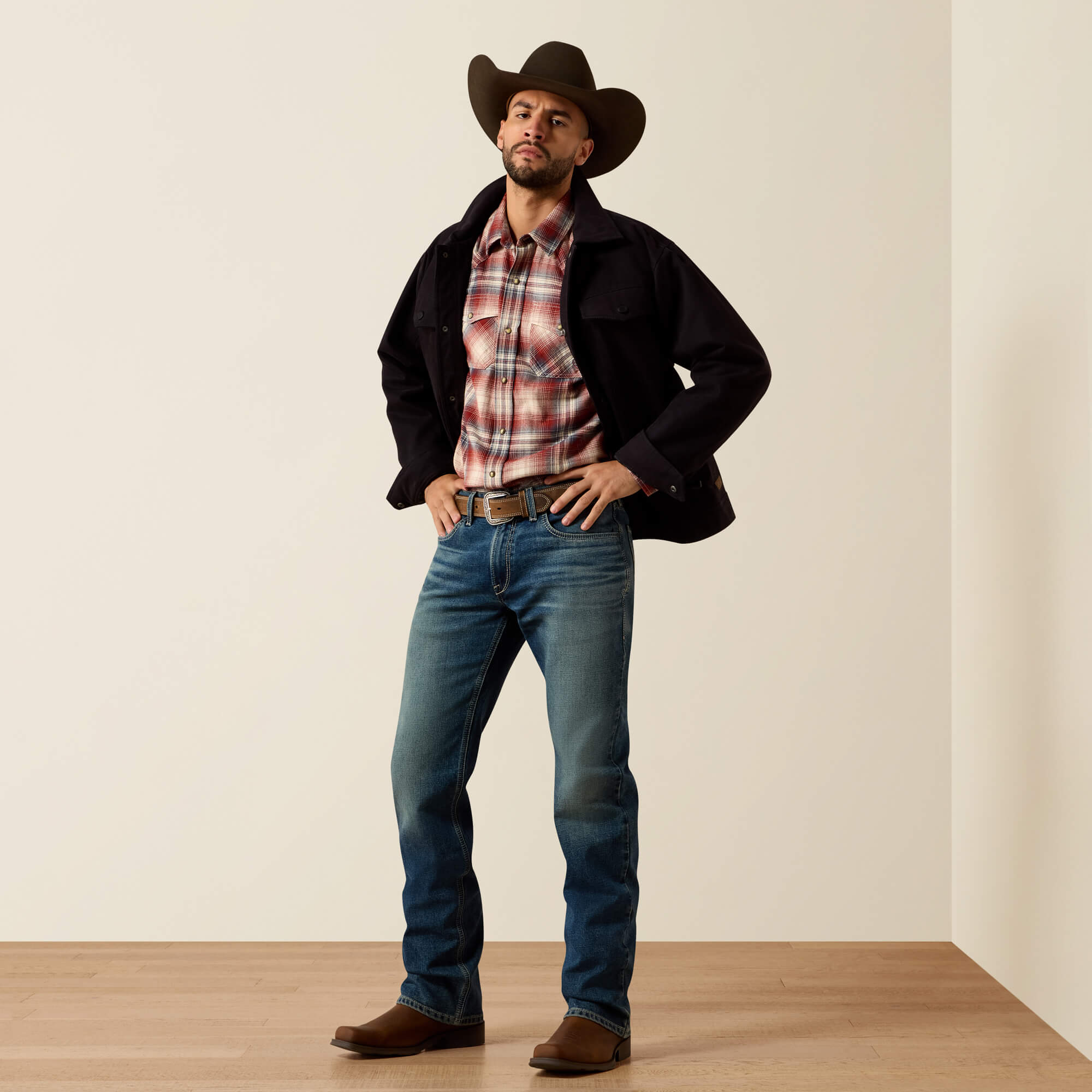 M4 Relaxed Acclimatize Dayne Boot Cut Jean Full - SILAS