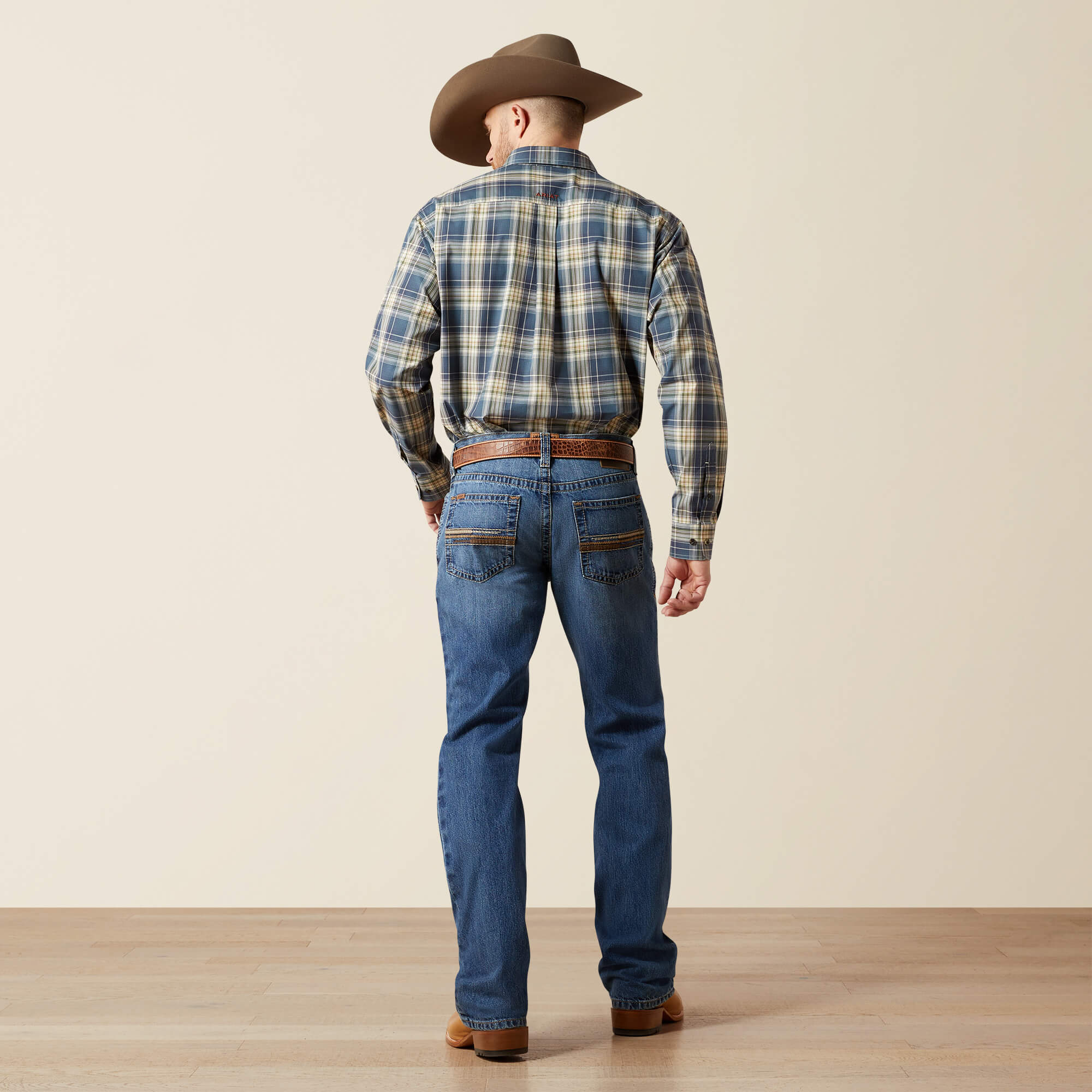 M4 Relaxed Shane Boot Cut Jean Back - ROGERS