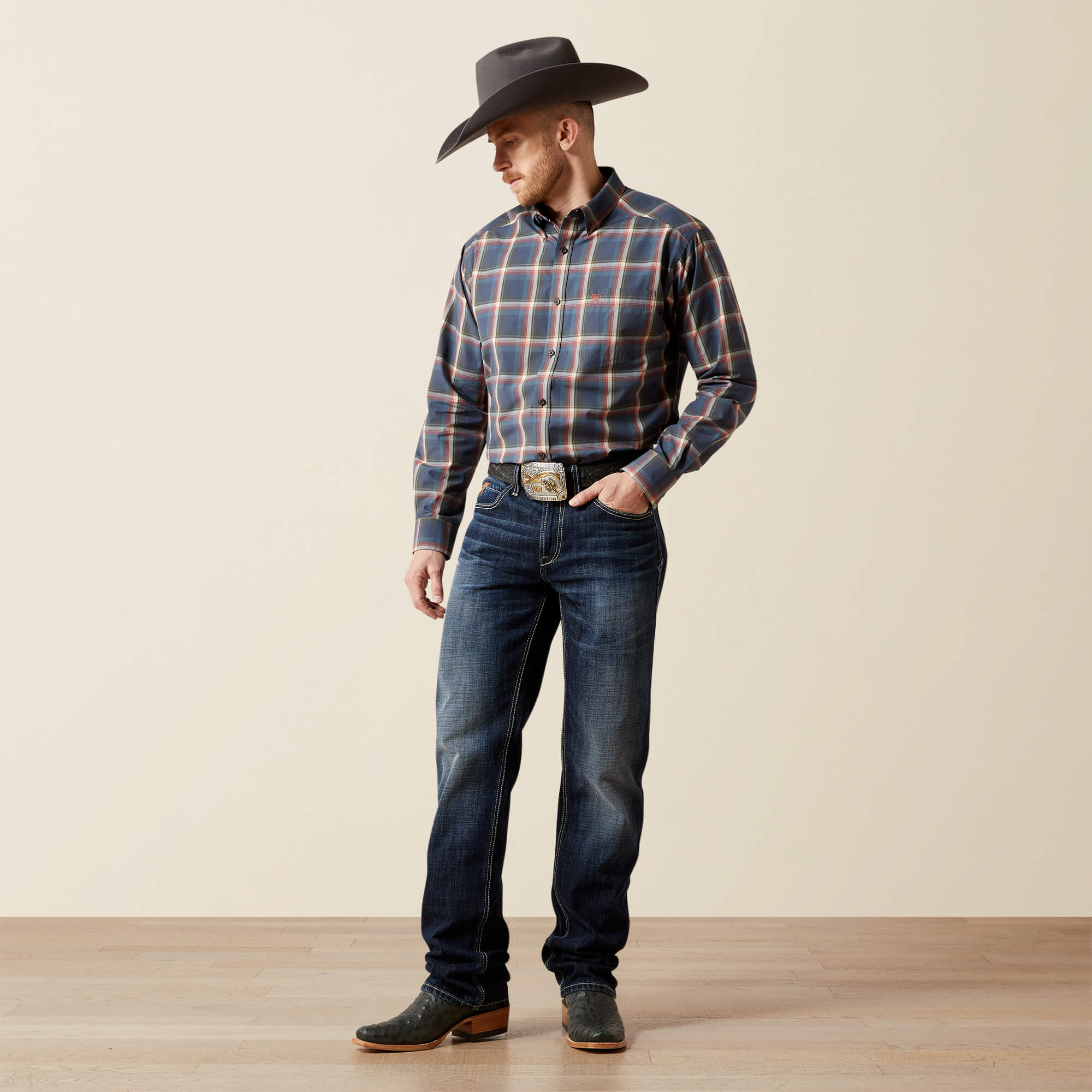 M2 Traditional Relaxed Mayfield Boot Cut Jean Full - DECLAN