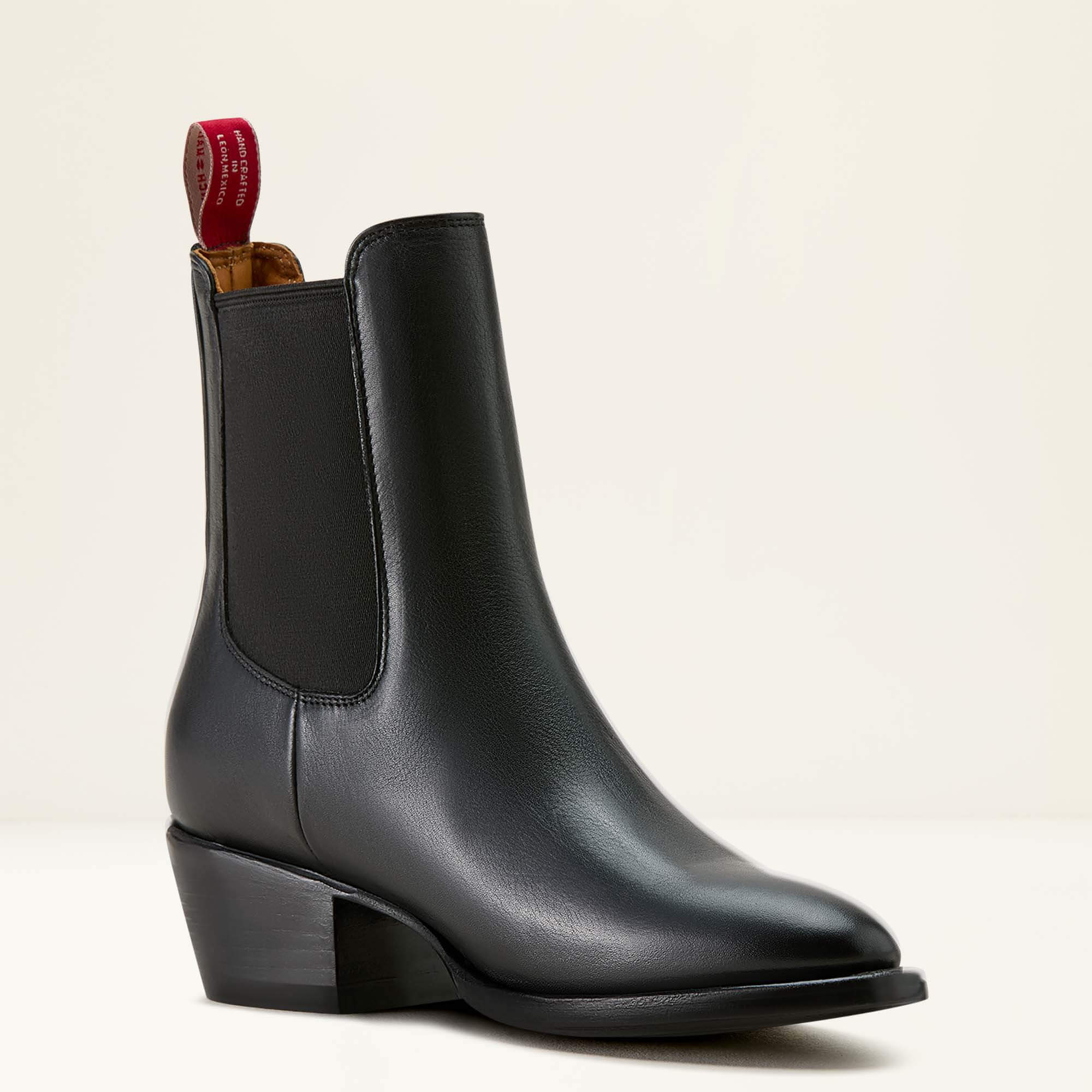 Bench Made Eleanor Almond Toe Chelsea Boot Medial - CARBON BLACK