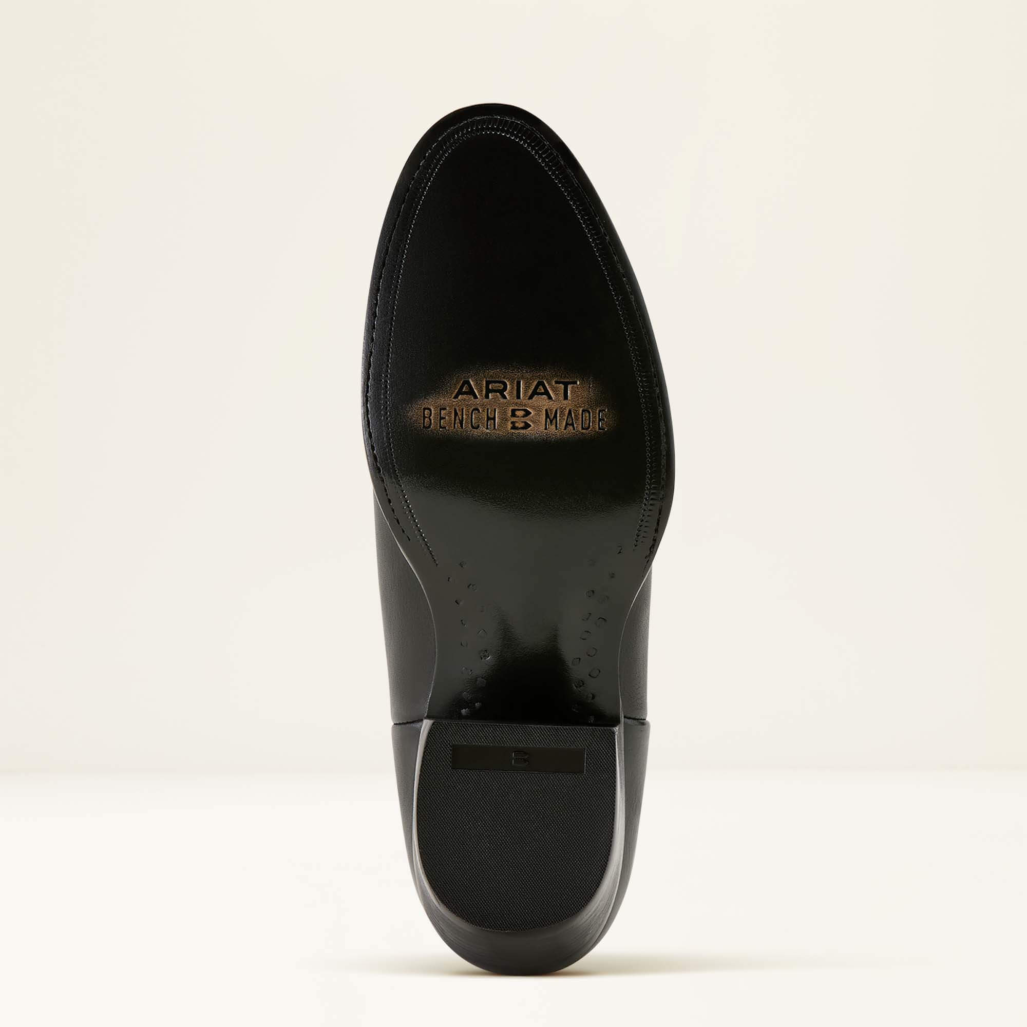 Bench Made Eleanor Almond Toe Chelsea Boot Sole - CARBON BLACK