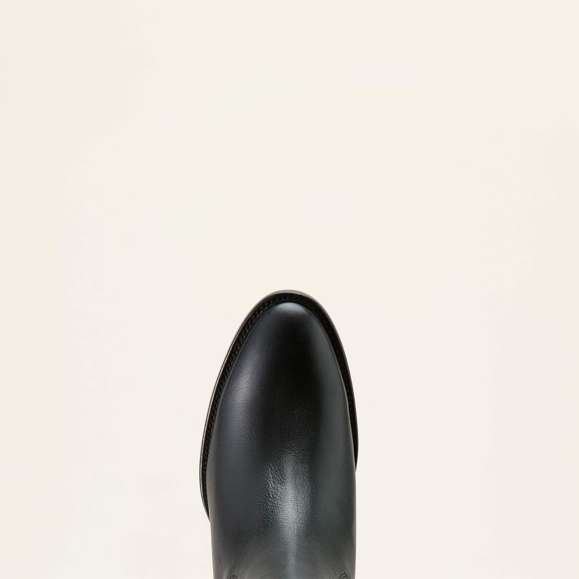 Bench Made Eleanor Almond Toe Chelsea Boot Toe - CARBON BLACK