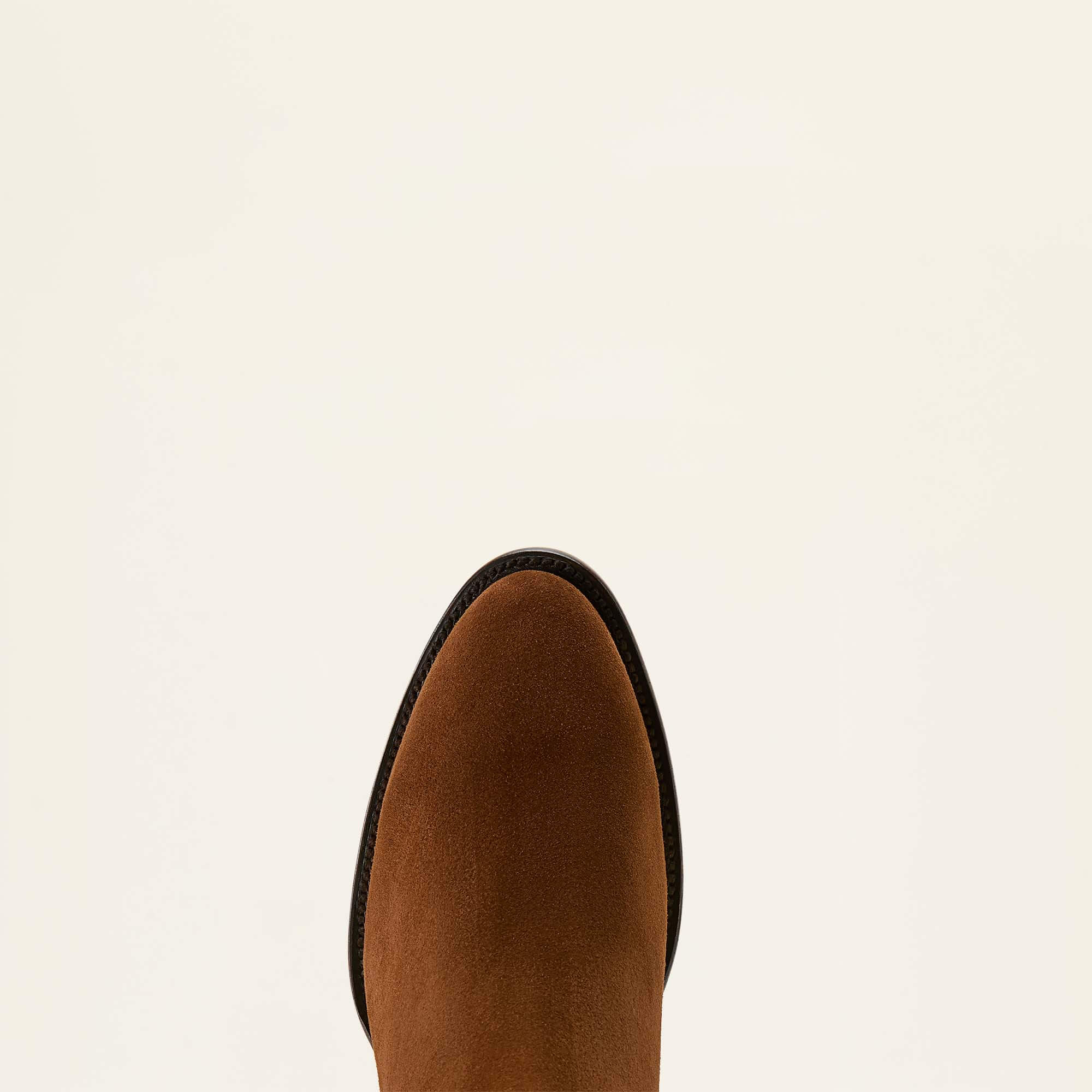 Bench Made Eleanor Almond Toe Chelsea Boot Toe - CHESTNUT SUEDE