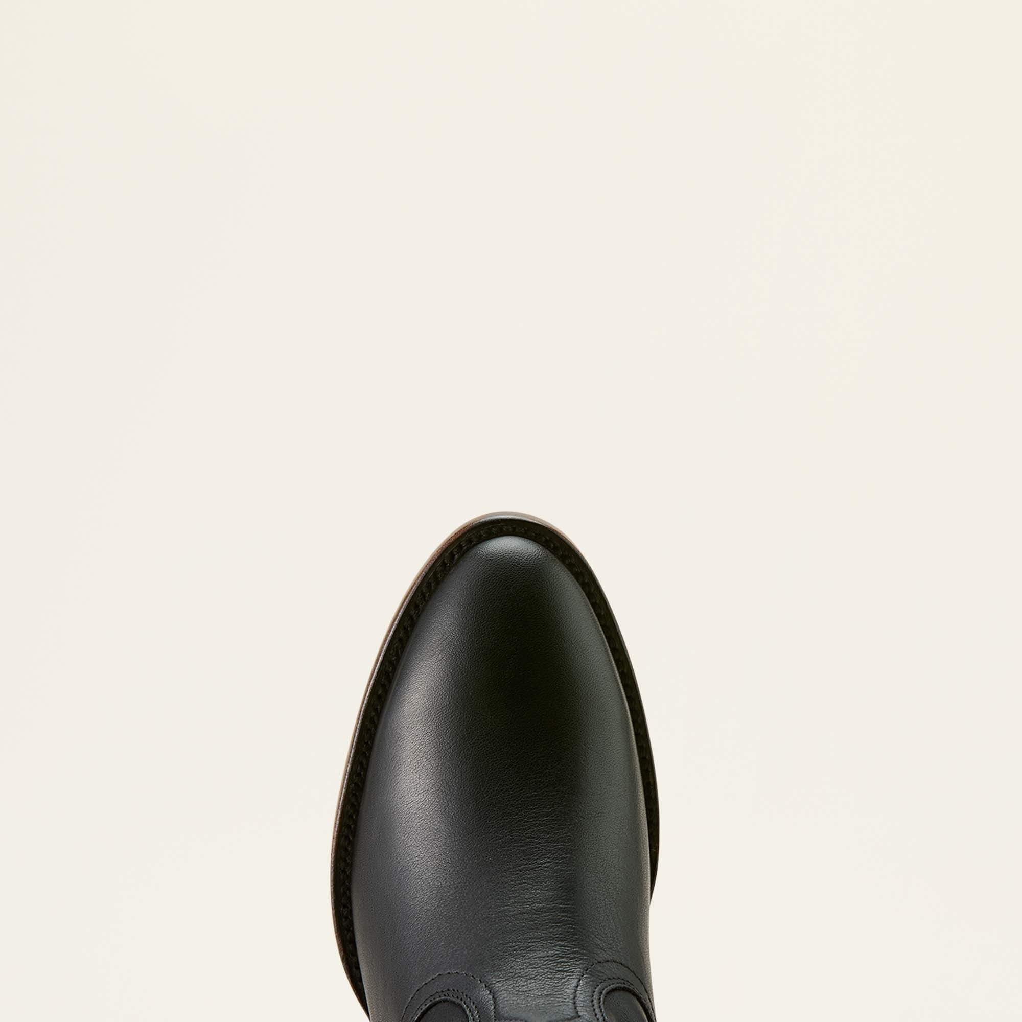 Bench Made Chaney Almond Toe Western Boot Toe - CARBON BLACK