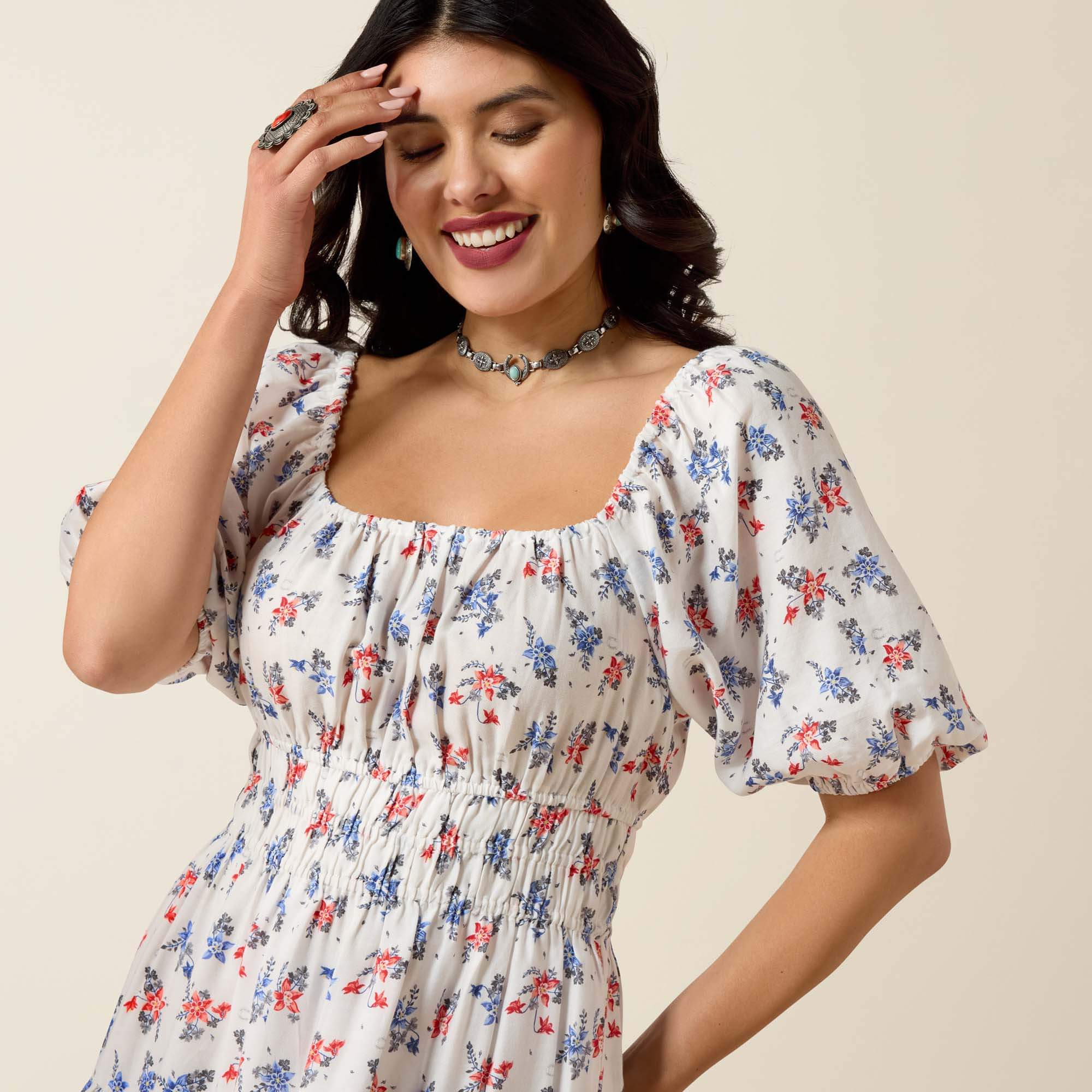 Juliet Dress 01 - FLORAL PRINT