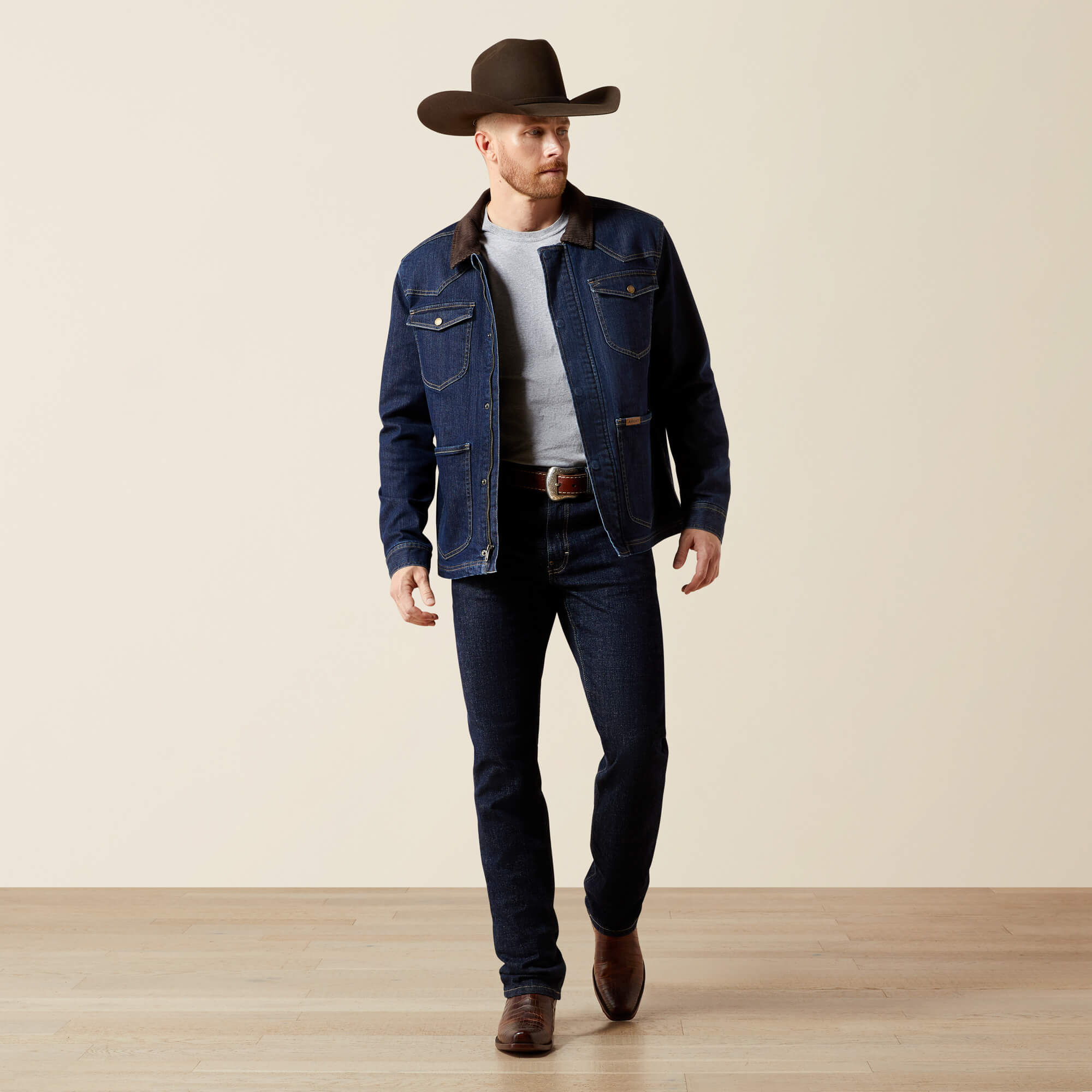 Denim Chore Jacket Full - RINSE