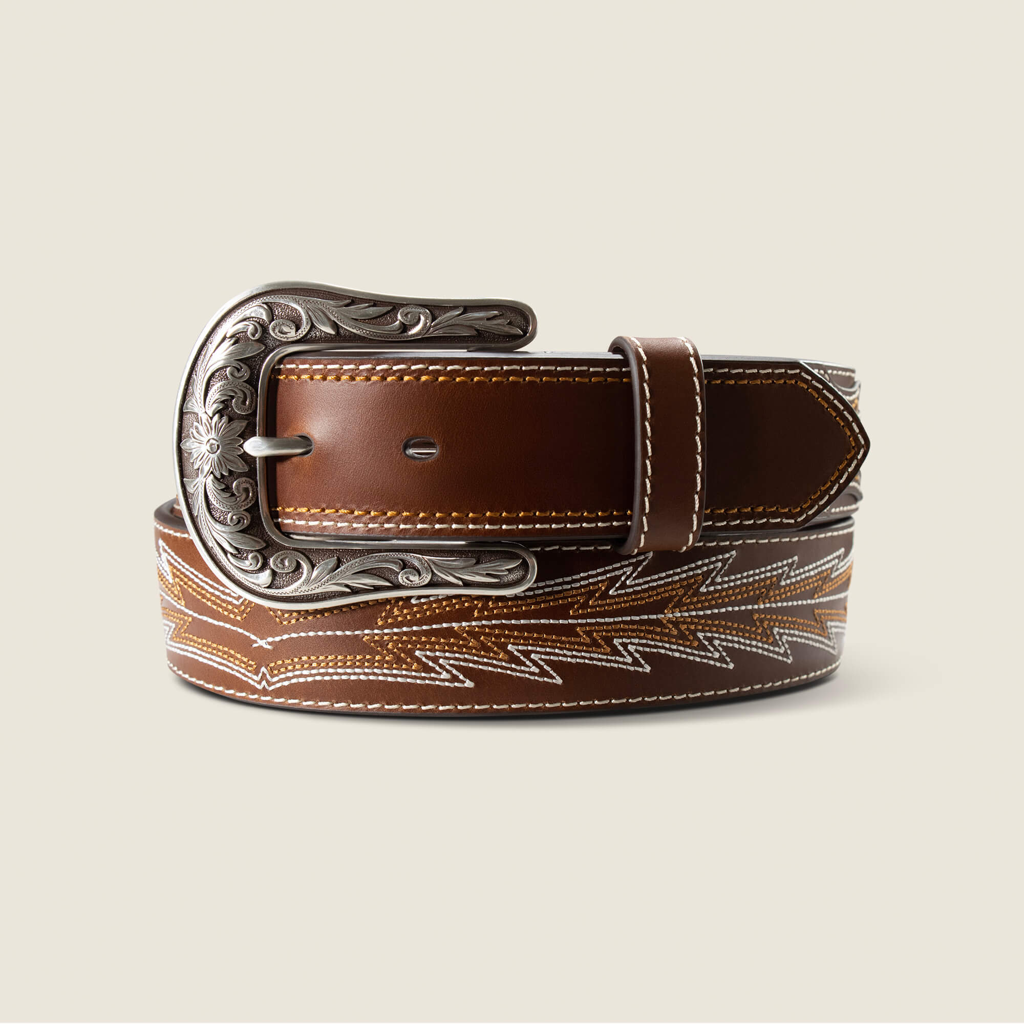 Cassanova Belt Front - BROWN