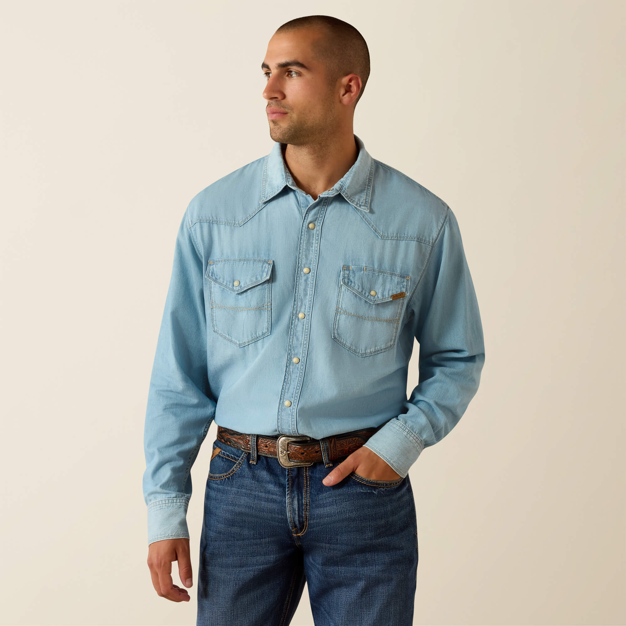 Classic Cowboy Shirt Front - BRODY