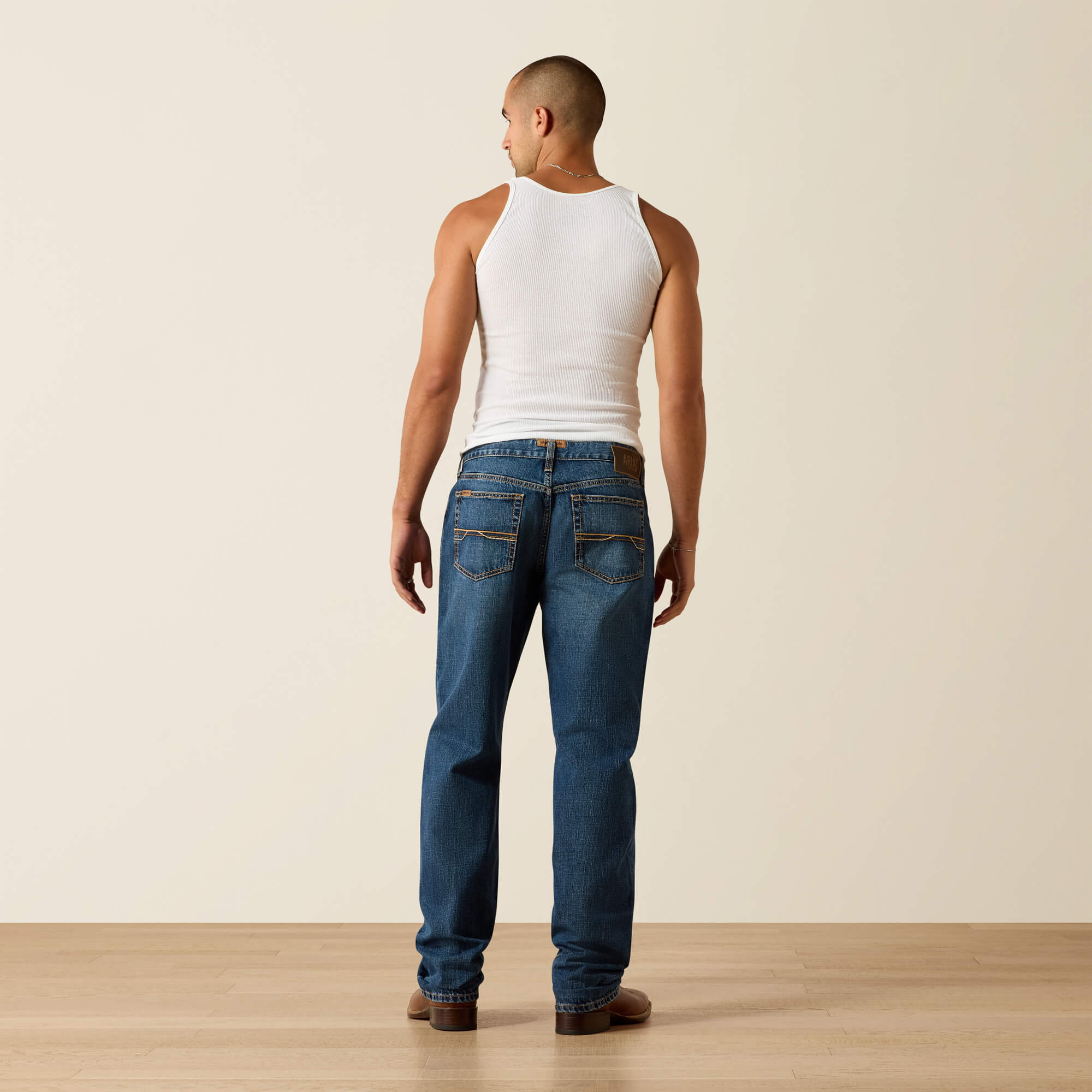 M3 Loose Jesse Straight Leg Jeans Back - NEWTON