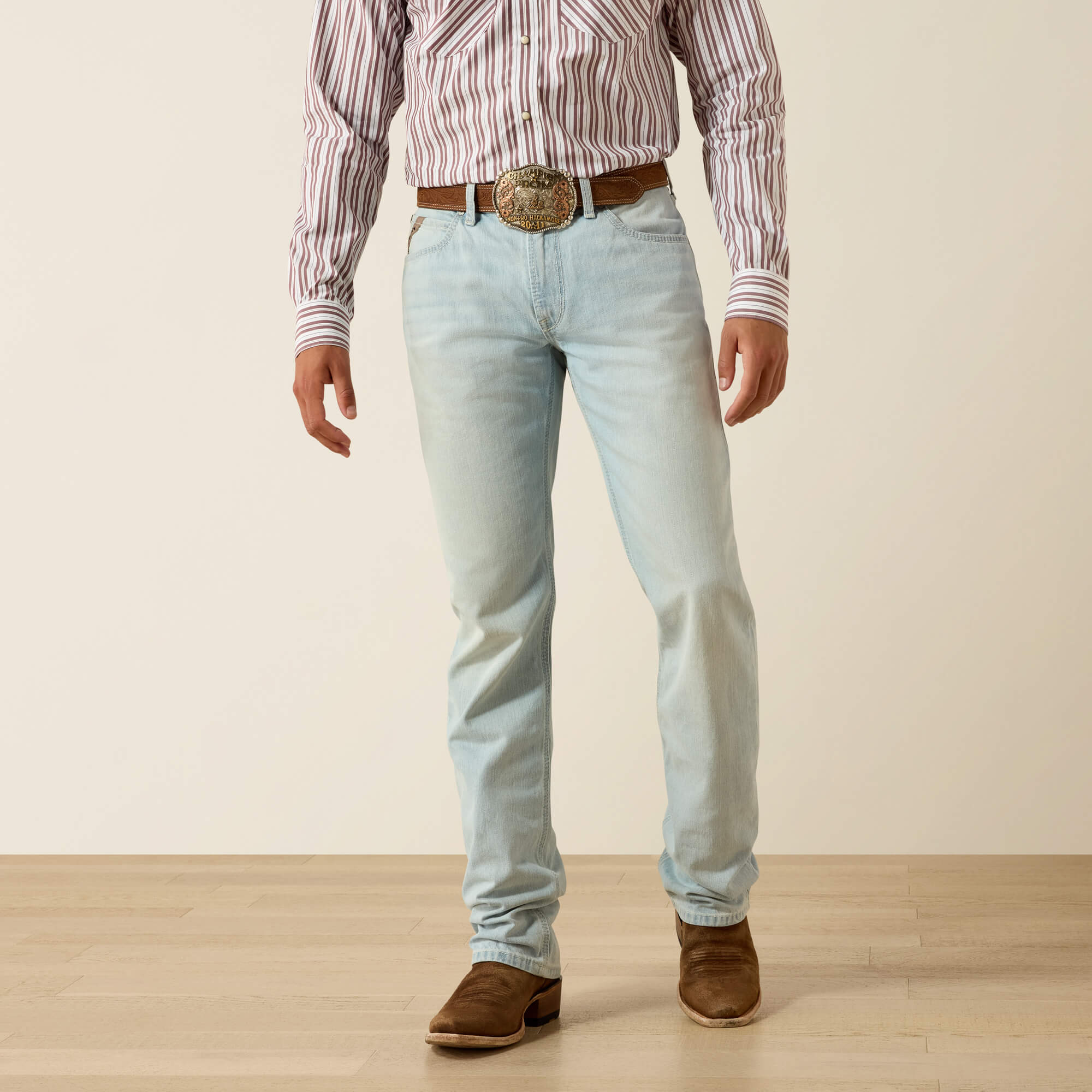 M5 Straight Judd Straight Leg Jeans Front - NEWPORT