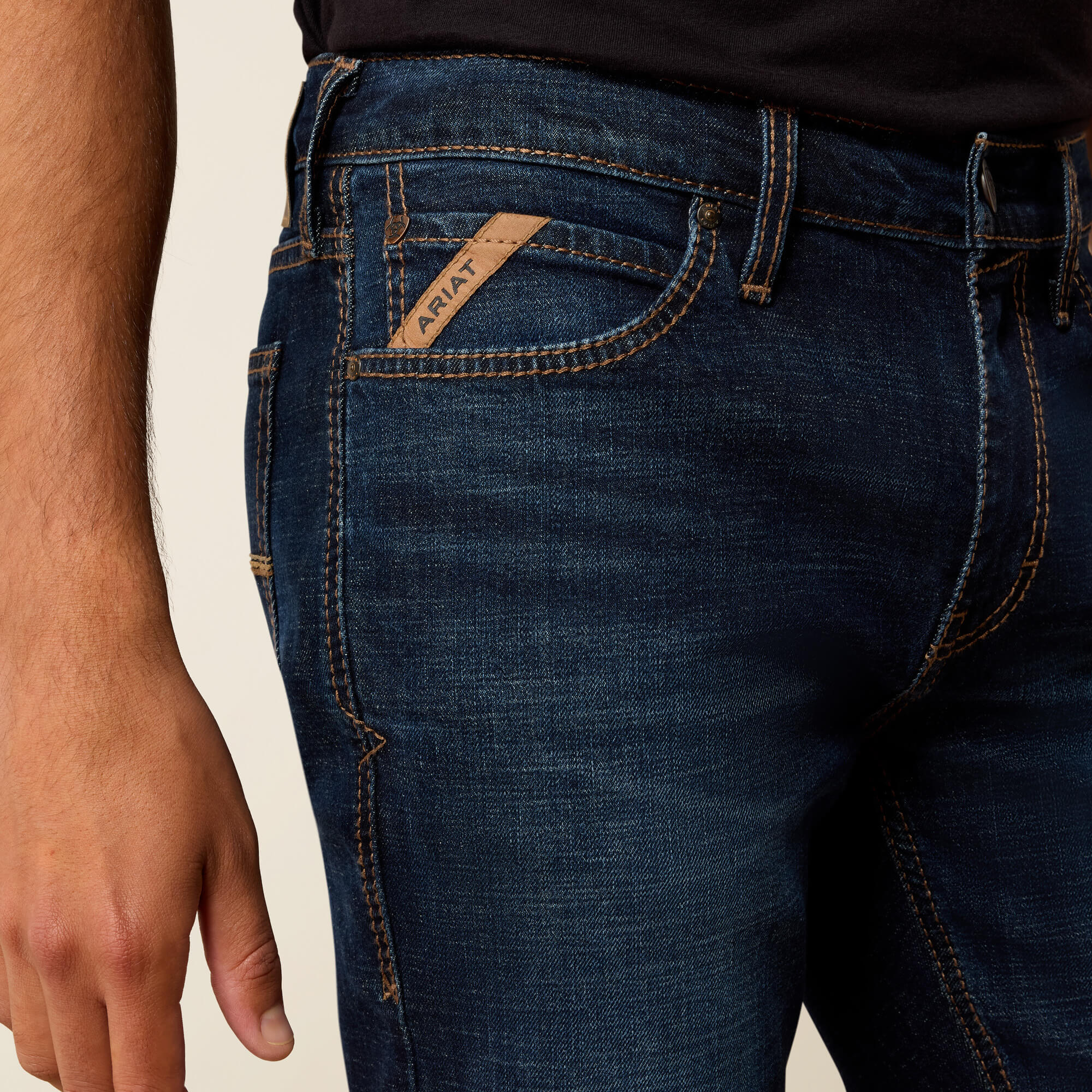 M8 Modern Brock Slim Straight Leg Jeans 01 - LANGSTON