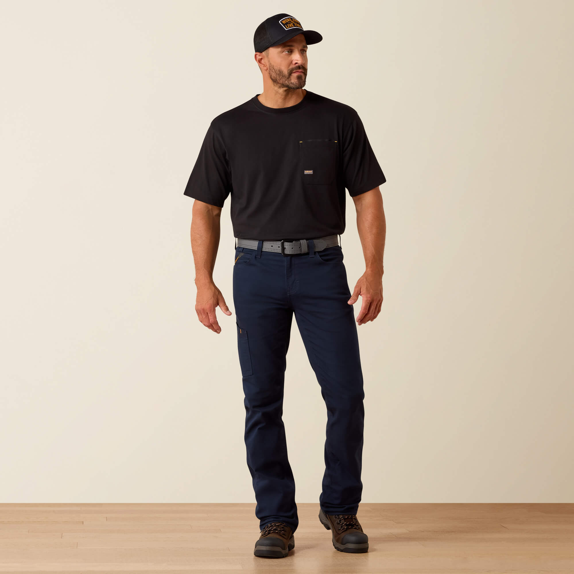 Rebar M7 DuraStretch Made Tough Straight Pant Full - DARK NAVY