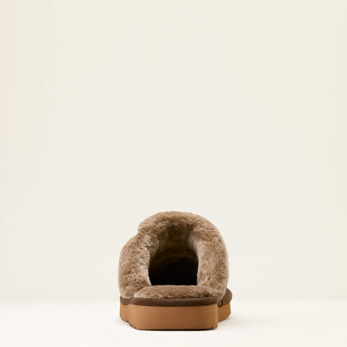 Jackie Square Toe Slipper - Chocolate