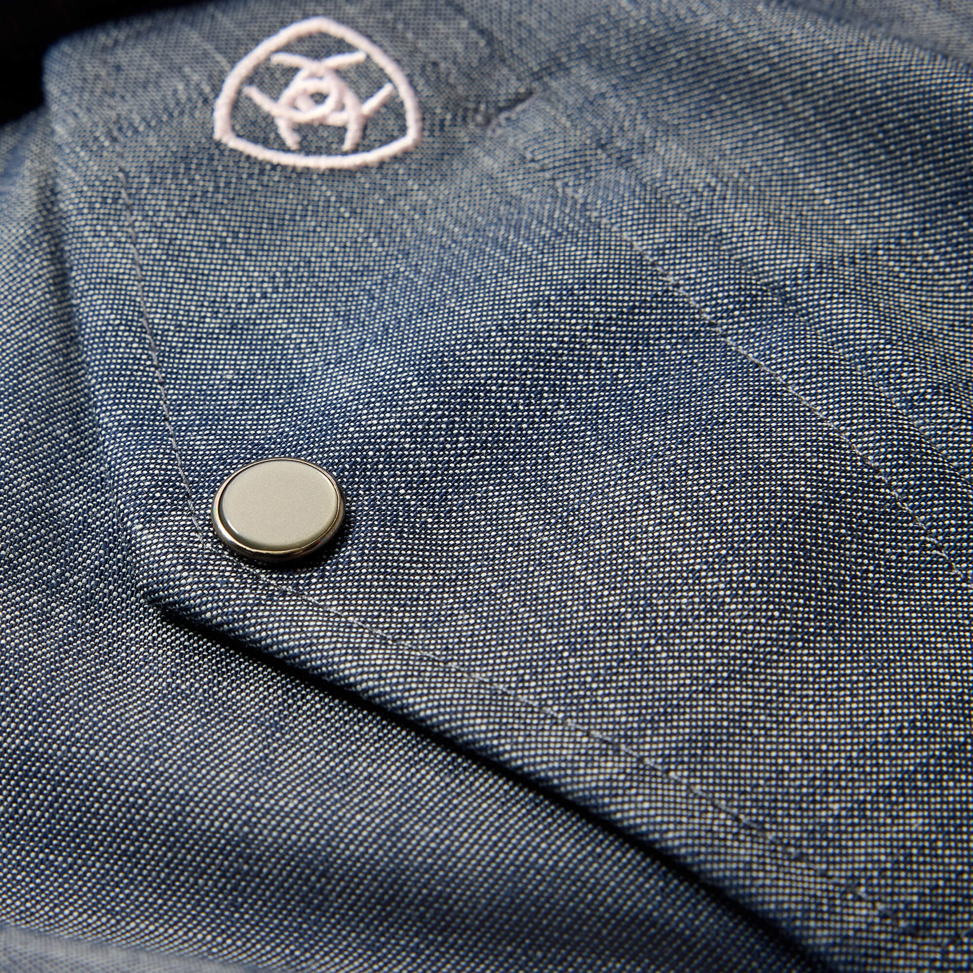 Wrinkle Free Refined Slub Classic Fit Shirt 04 - CHAMBRAY BLUE REFINED SLUB