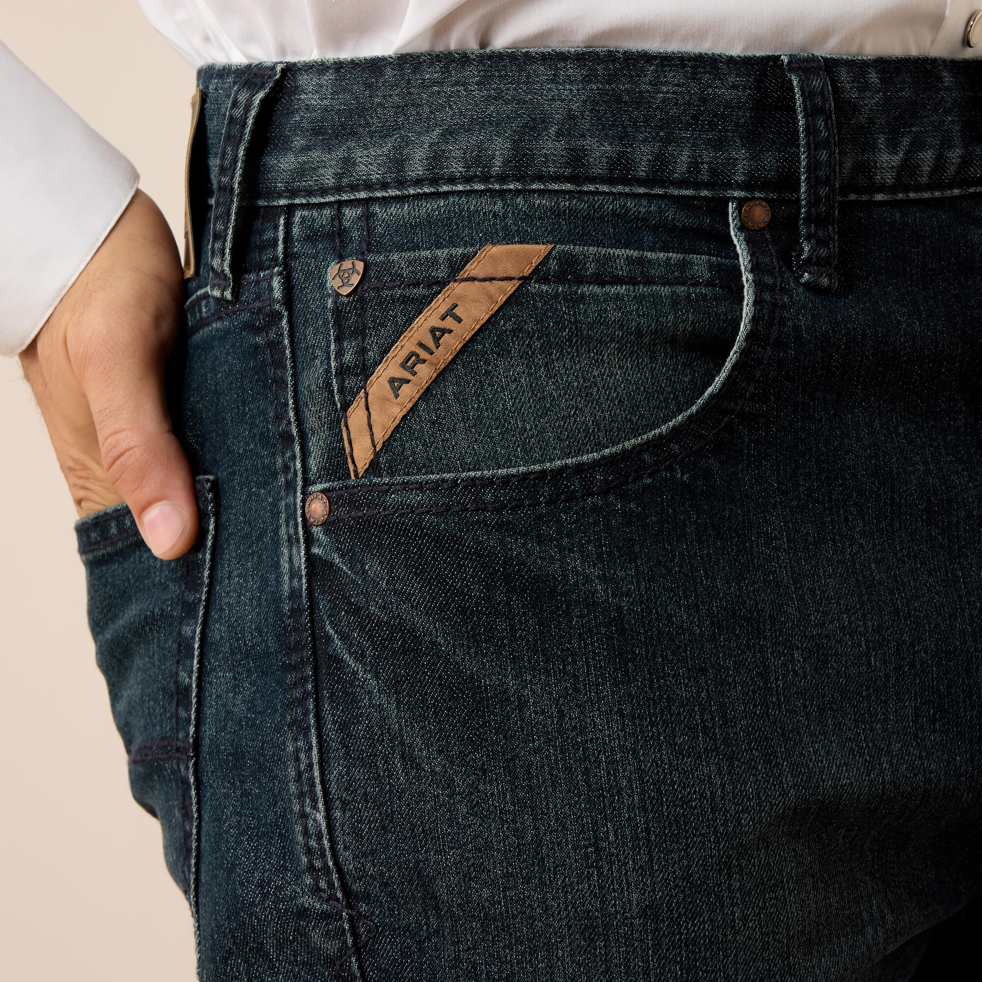 M7 Slim Hansen Classic Rise Straight Leg Jeans 01 - BLACKSTONE