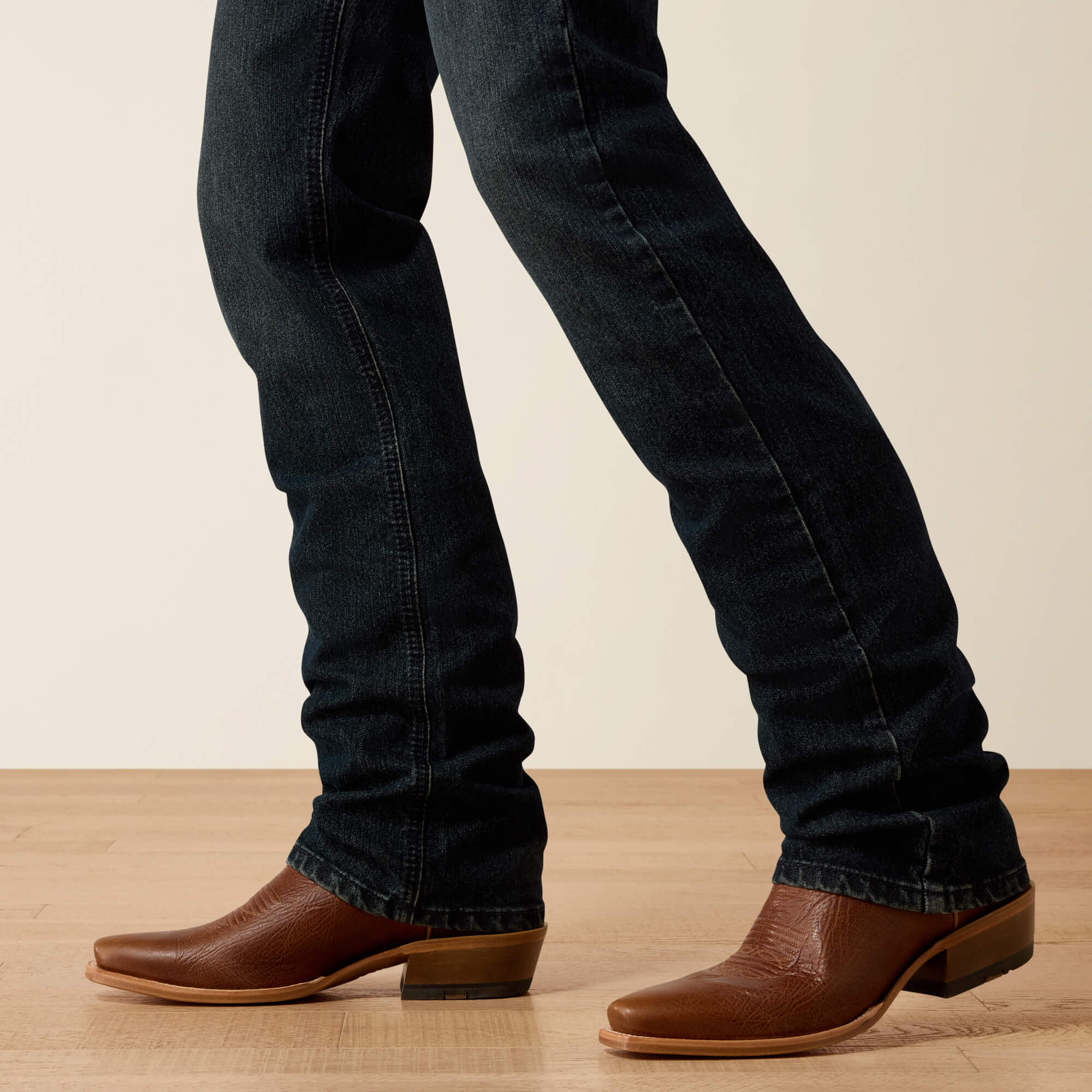 M7 Slim Hansen Classic Rise Straight Leg Jeans 03 - BLACKSTONE