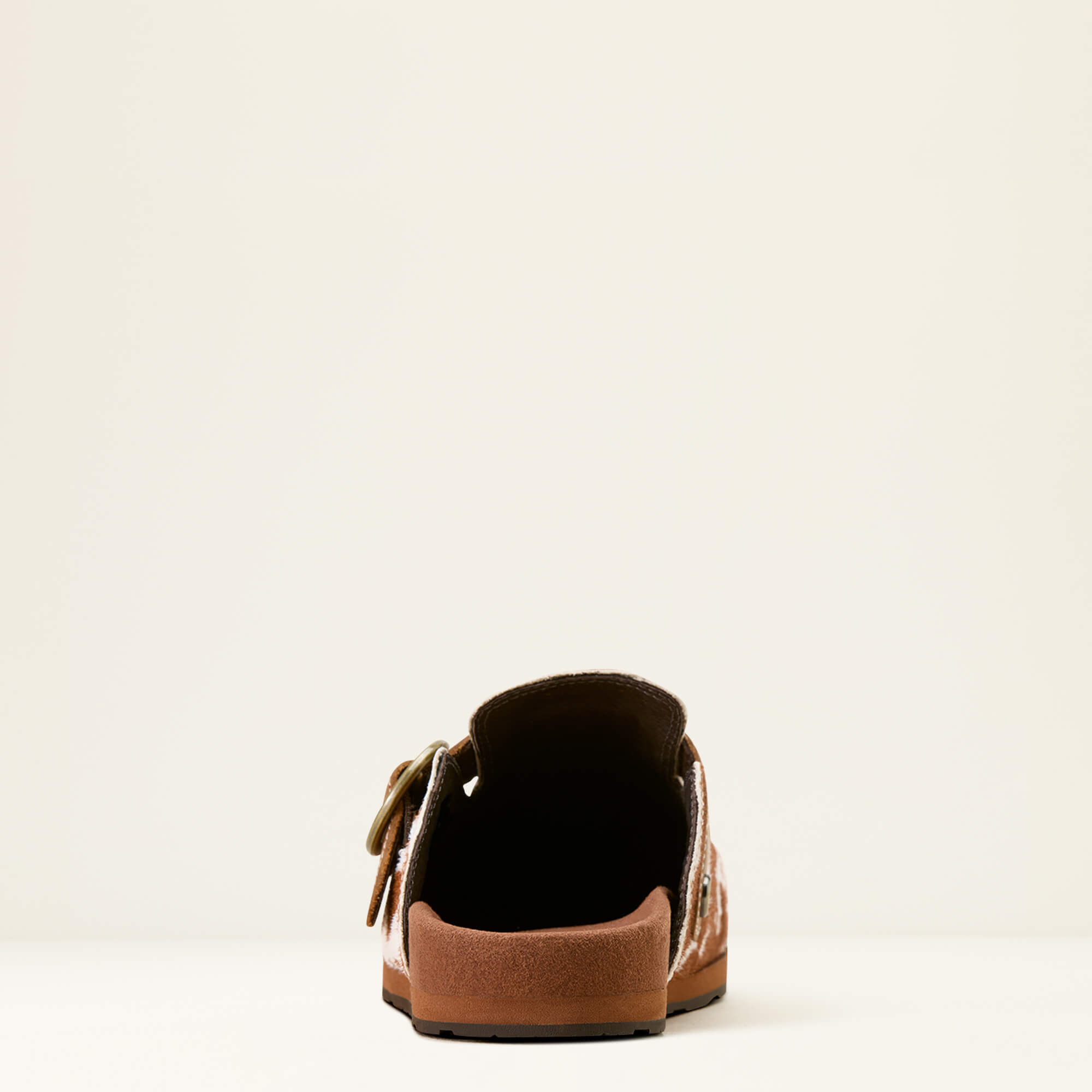 Country Mule Heel - COW HAIR ON