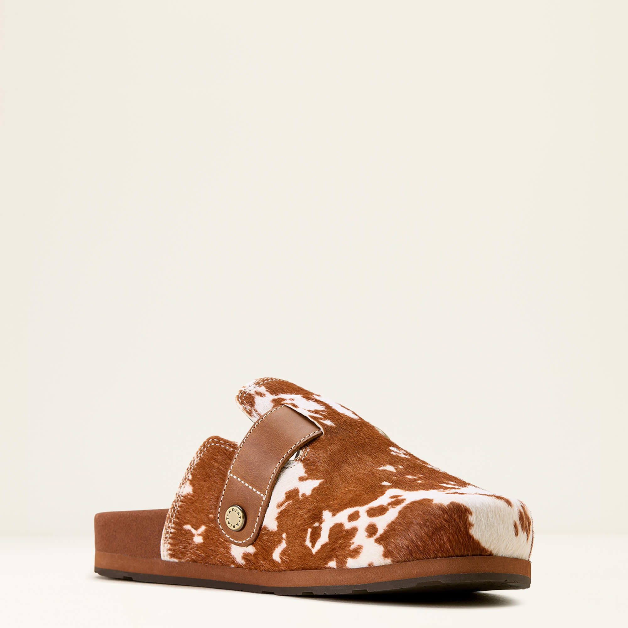 Country Mule Medial - COW HAIR ON