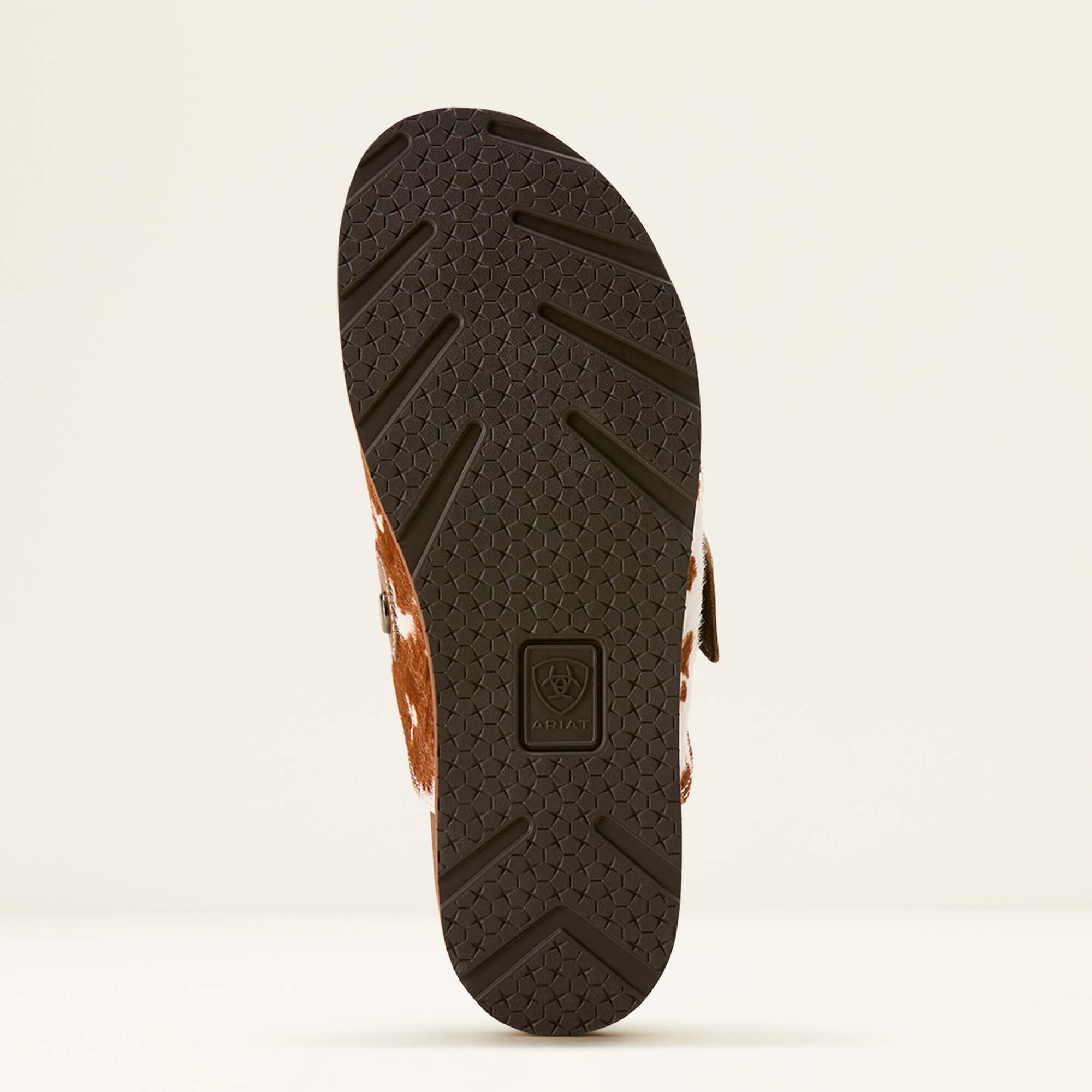 Country Mule Sole - COW HAIR ON