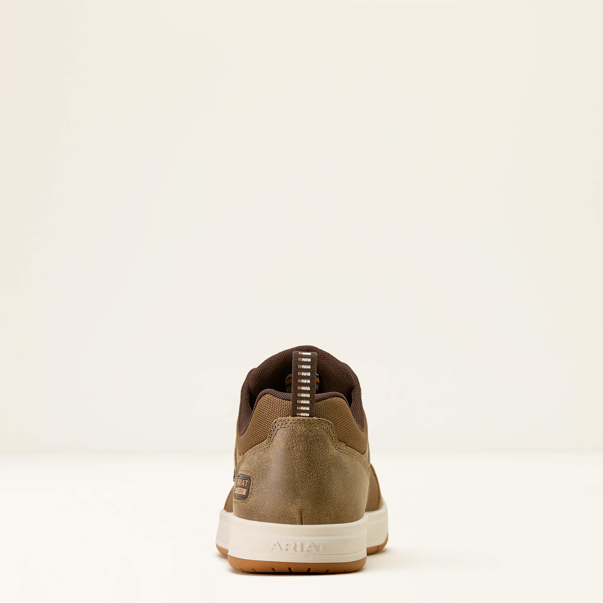 Outmatch Composite Toe Work Shoe Heel - BROWN BOMBER