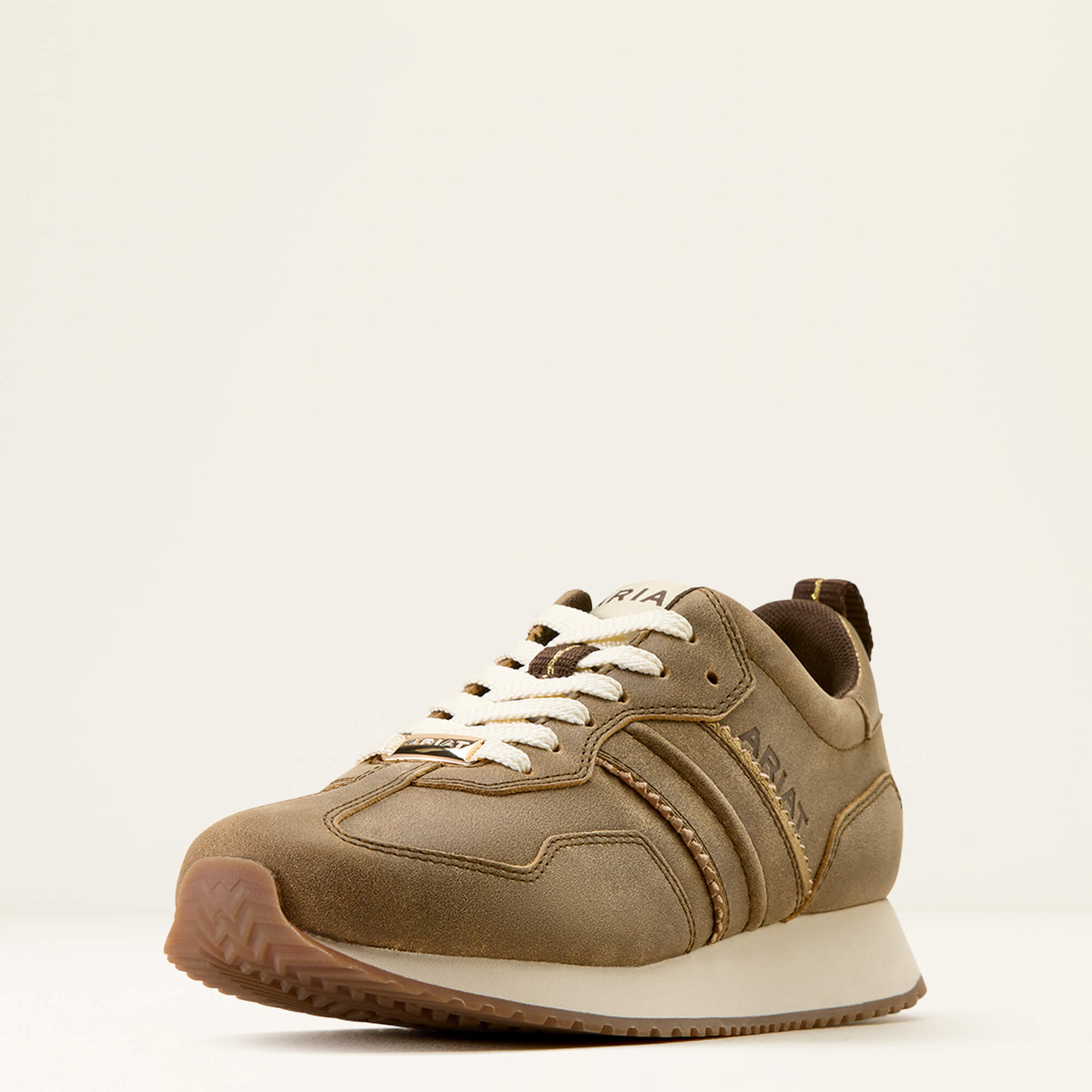 Ranch Runner Shoe 3-4 Front - BROWN BOMBER