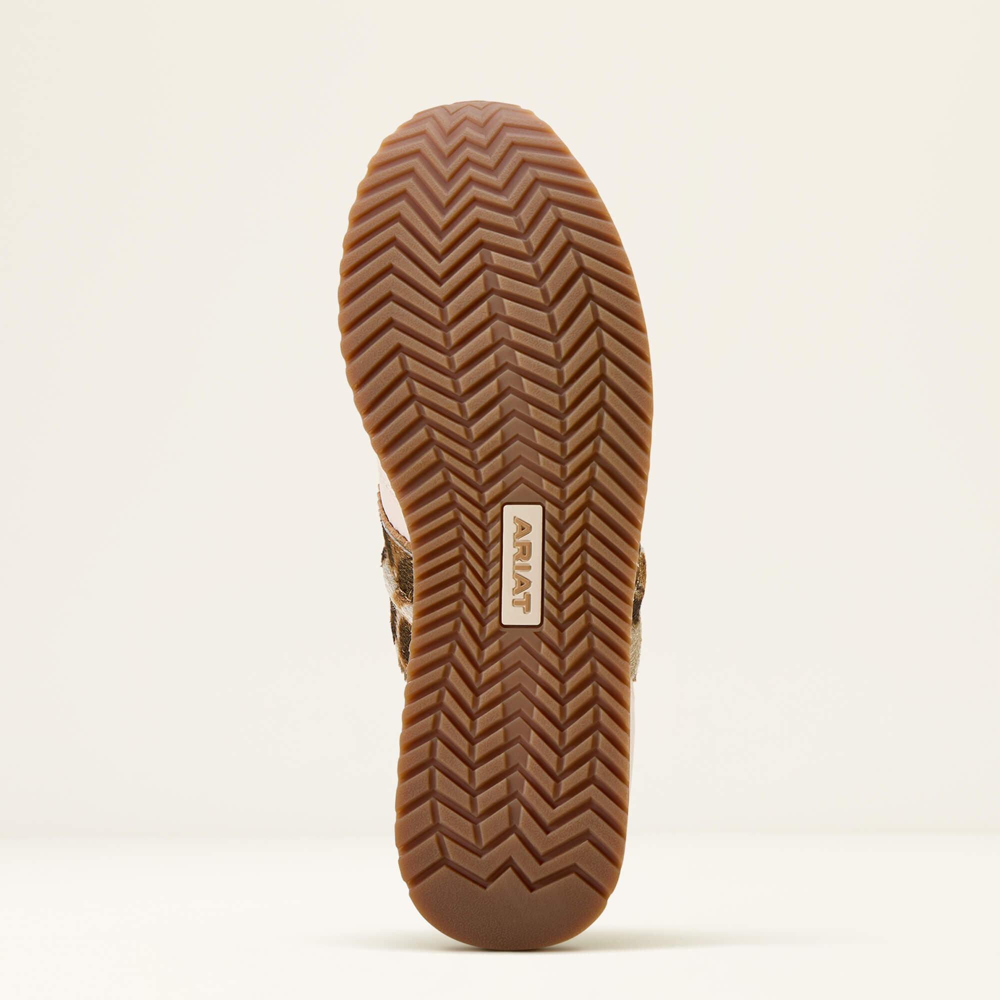 Ranch Runner Shoe Sole - BRIGHT CREAM|GILDED LEOPARD HAIR ON