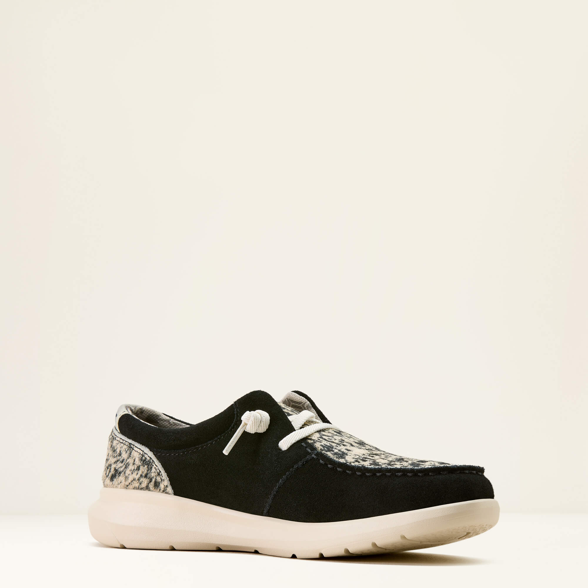 Hilo Shoe Medial - BLACK SUEDE|BRINDLE