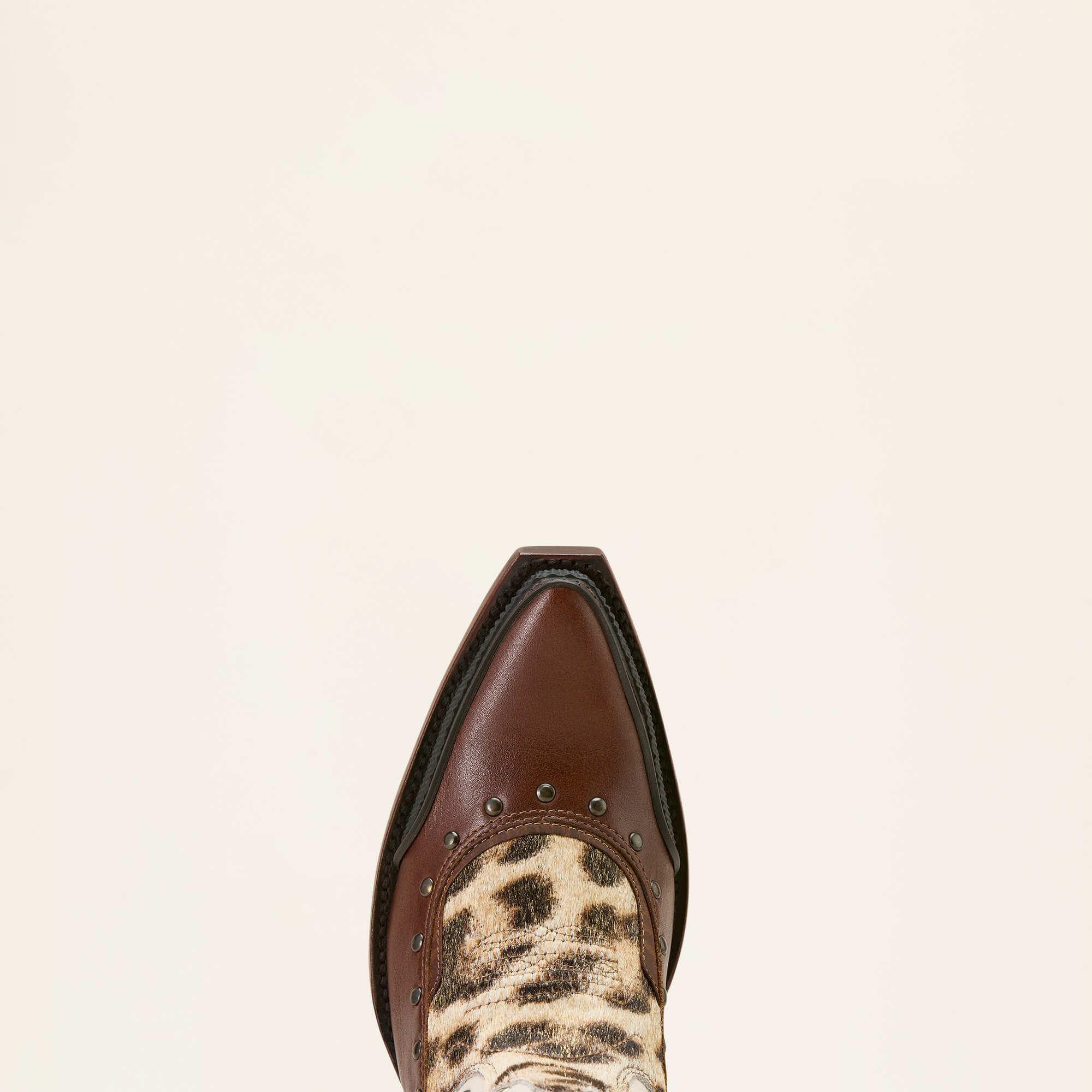 Superstarz X Toe Western Boot Toe - GOLDEN HOUR|GILDED LEOPARD HAIR ON