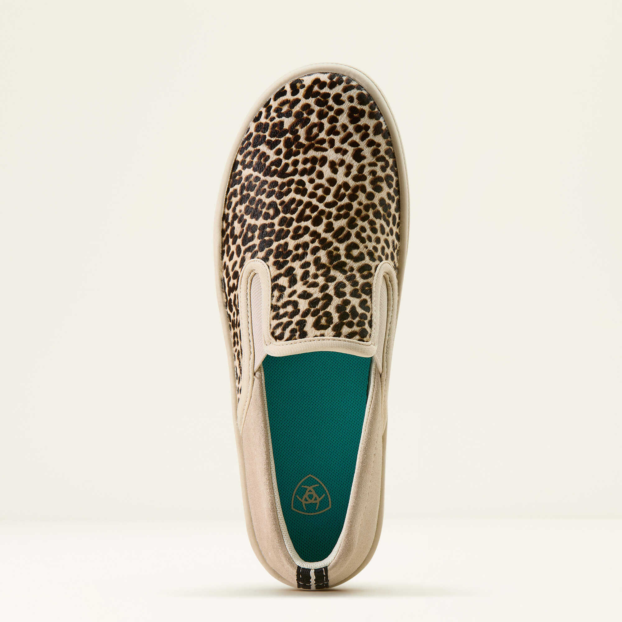 Skylar Slip On Shoe Toe - CREAM CHEETAH HAIR ON