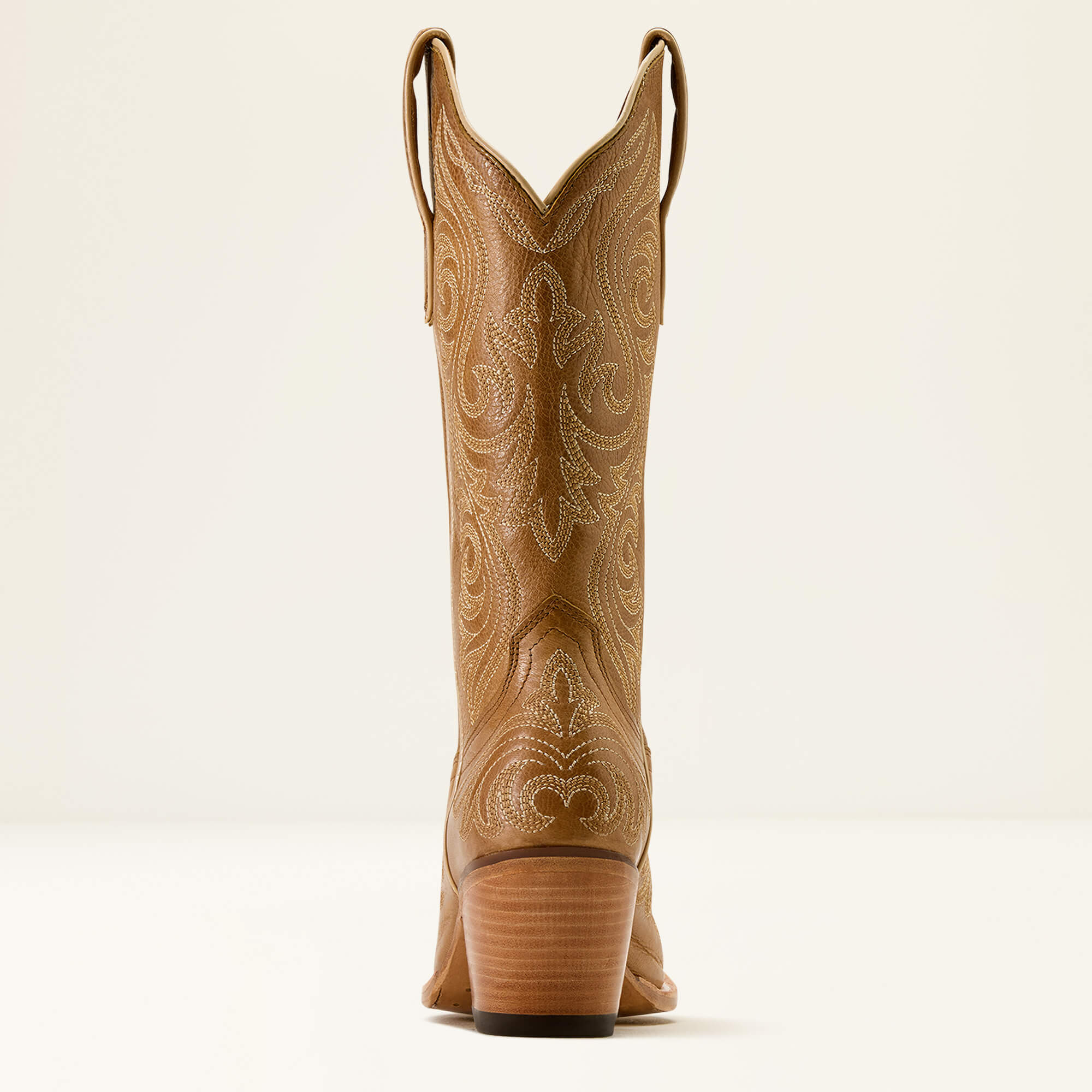 Amora X Toe Western Boot Heel - SHADES OF GRAIN