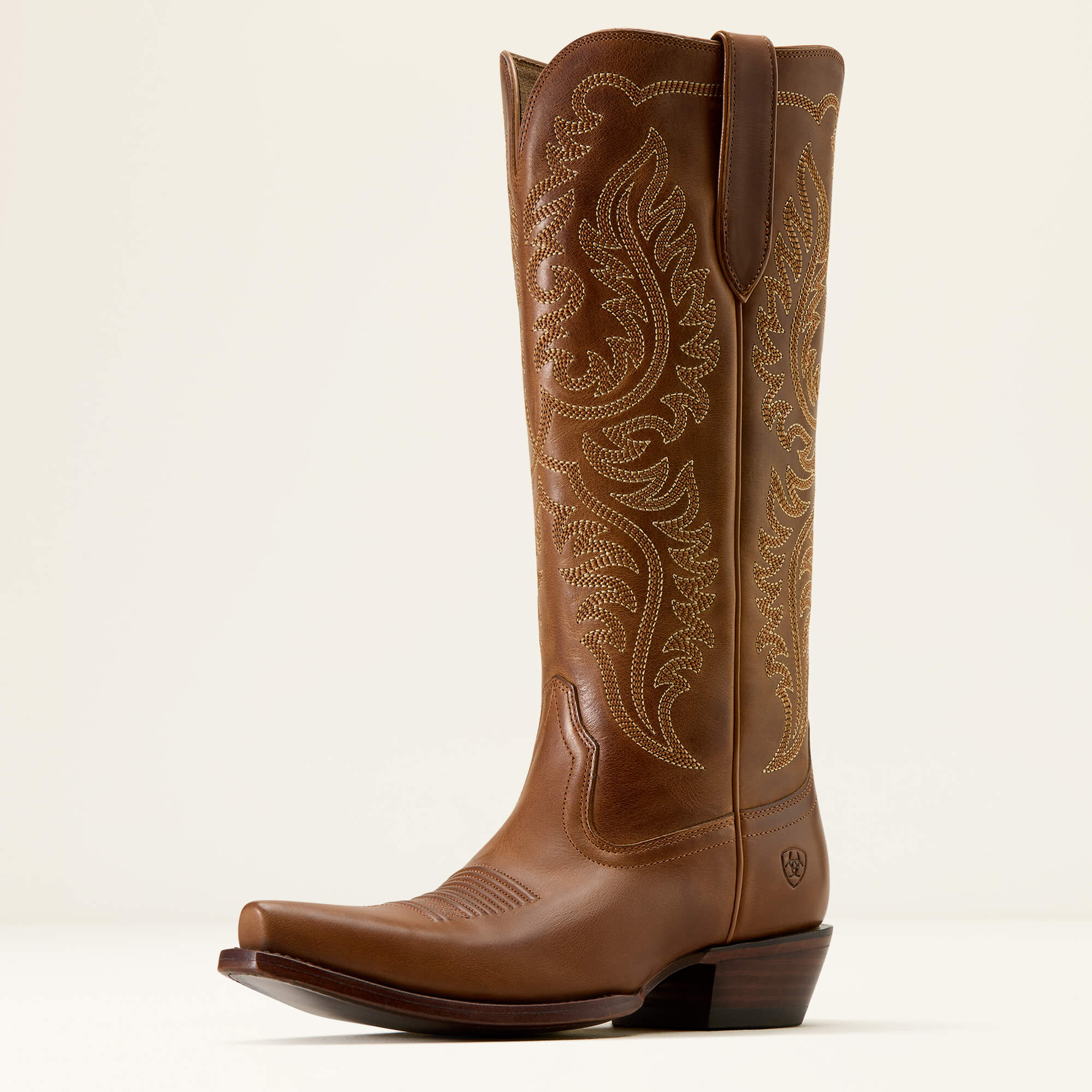 Ellamore X Toe Western Boot 3-4 Front - SMOKED WHEAT
