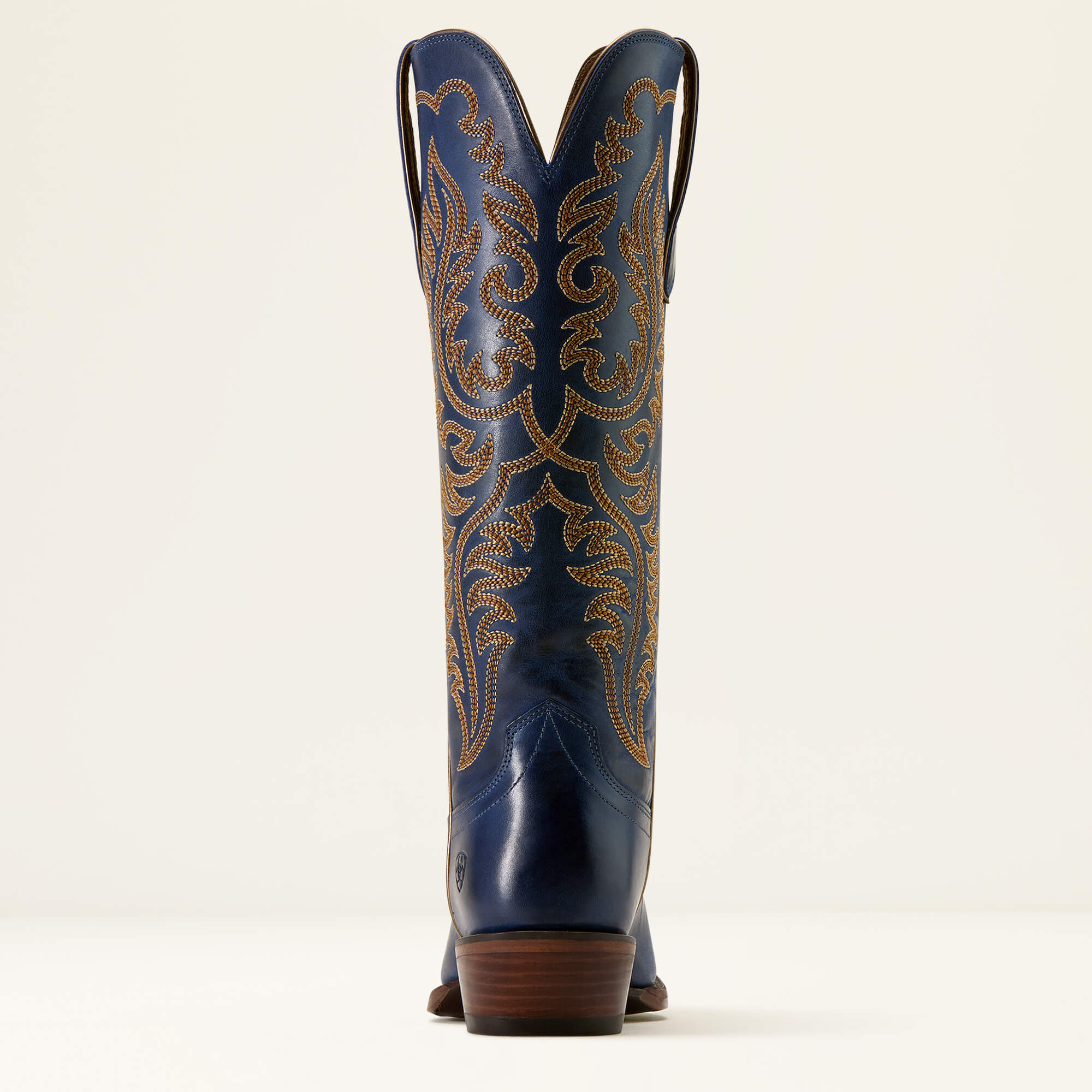 Ellamore X Toe Western Boot Heel - ROYAL COBALT