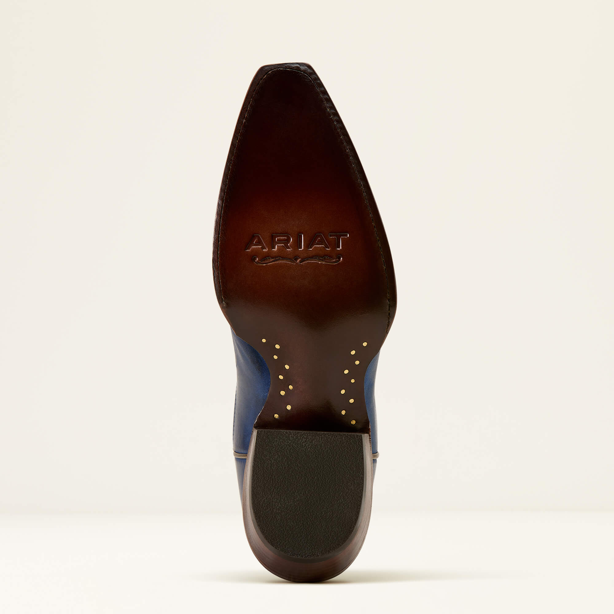 Ellamore X Toe Western Boot Sole - ROYAL COBALT