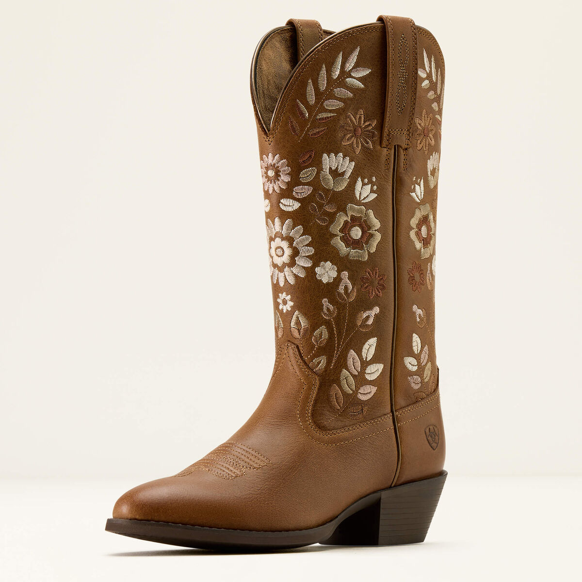 Heritage Meadow R Toe Western Boot - Toasty