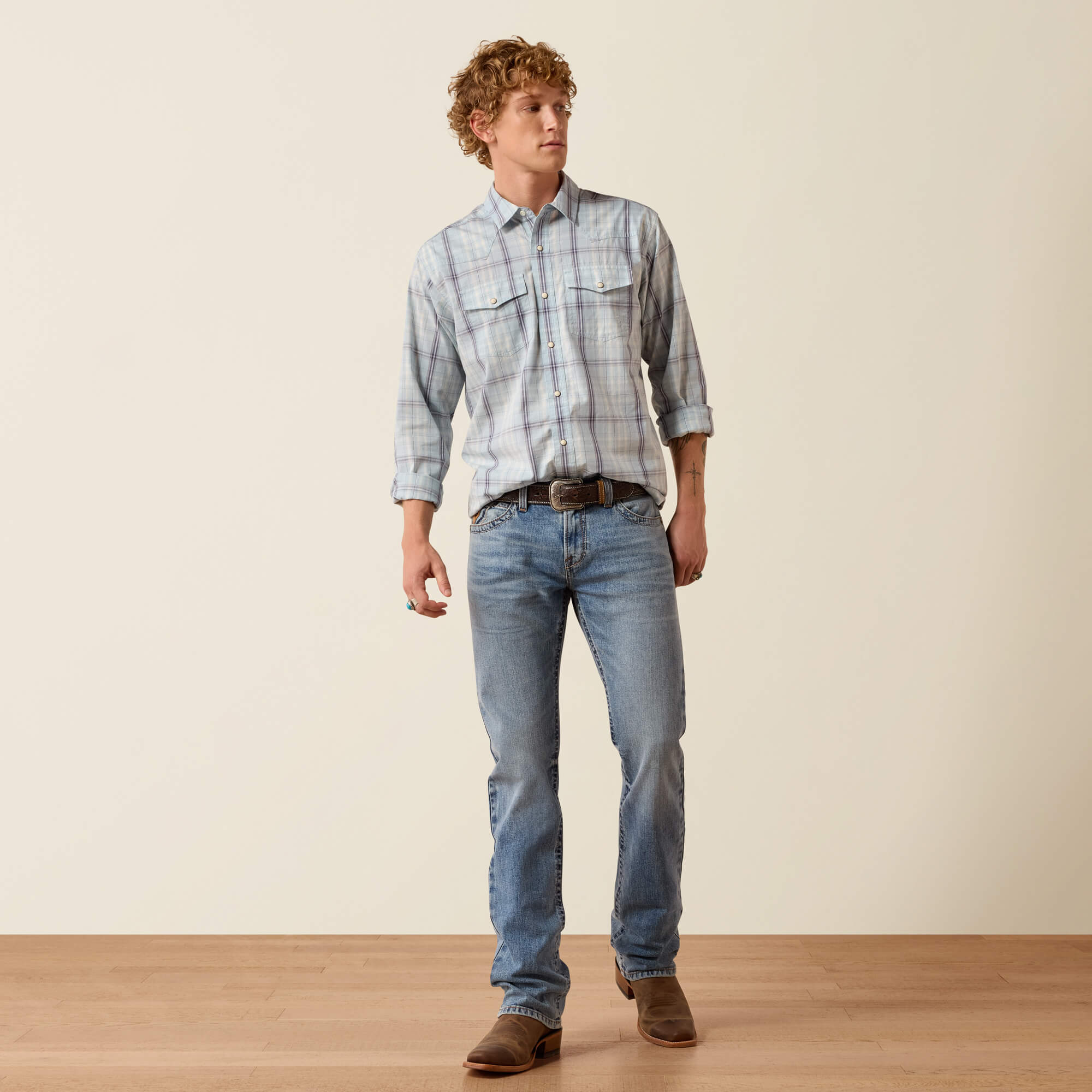 M7 Slim Bolt Straight Leg Jeans Full - EMMETT