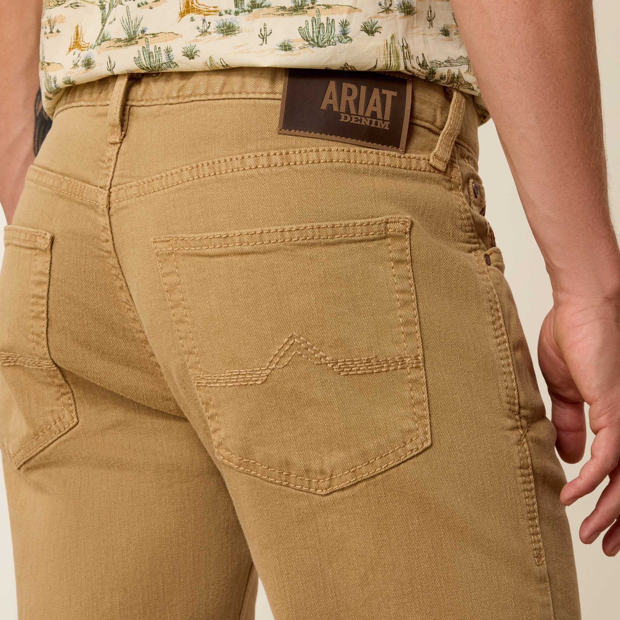 M5 Straight Oliver Straight Leg Jeans 02 - DARK KHAKI